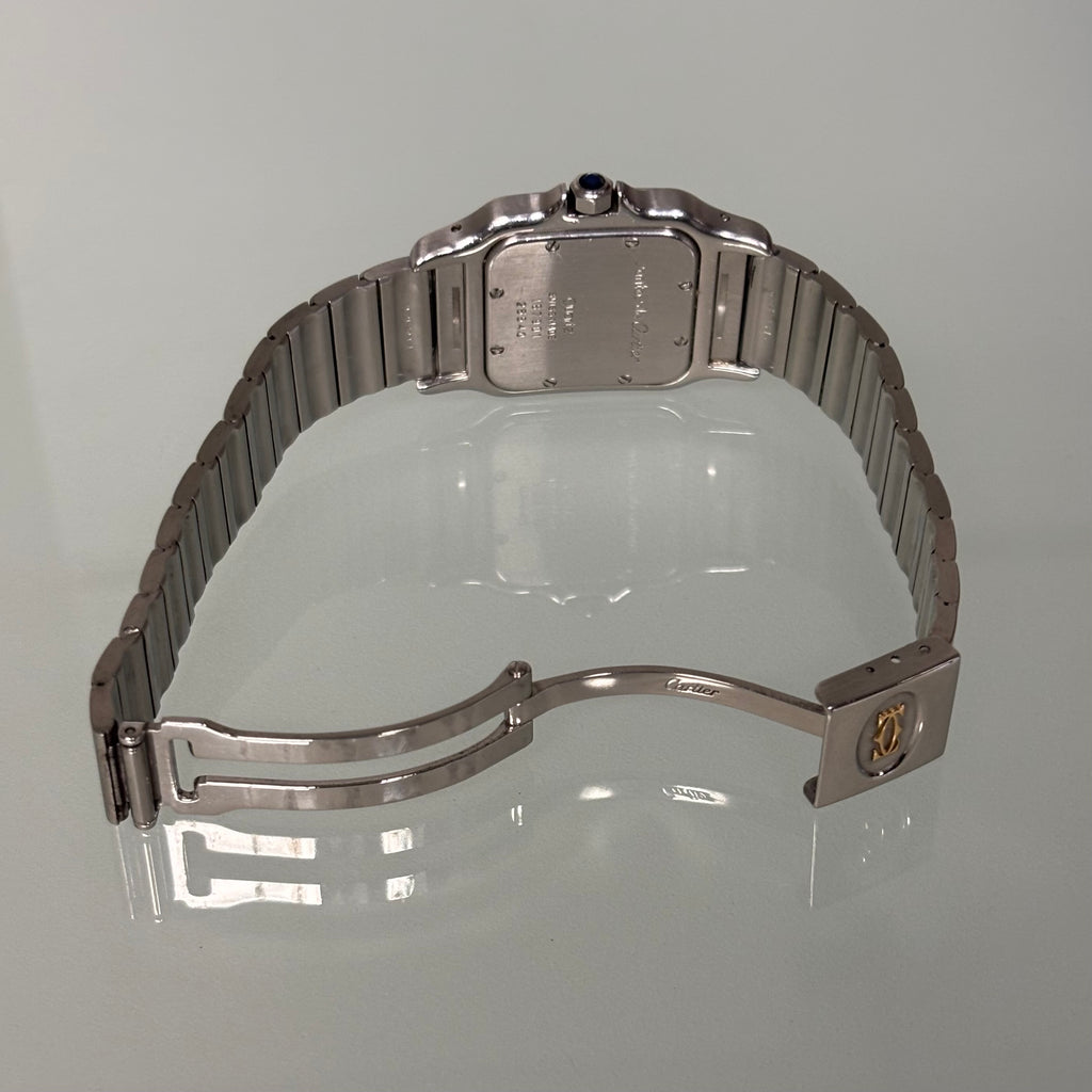 Cartier Santos Galbée GM Gold/Steel