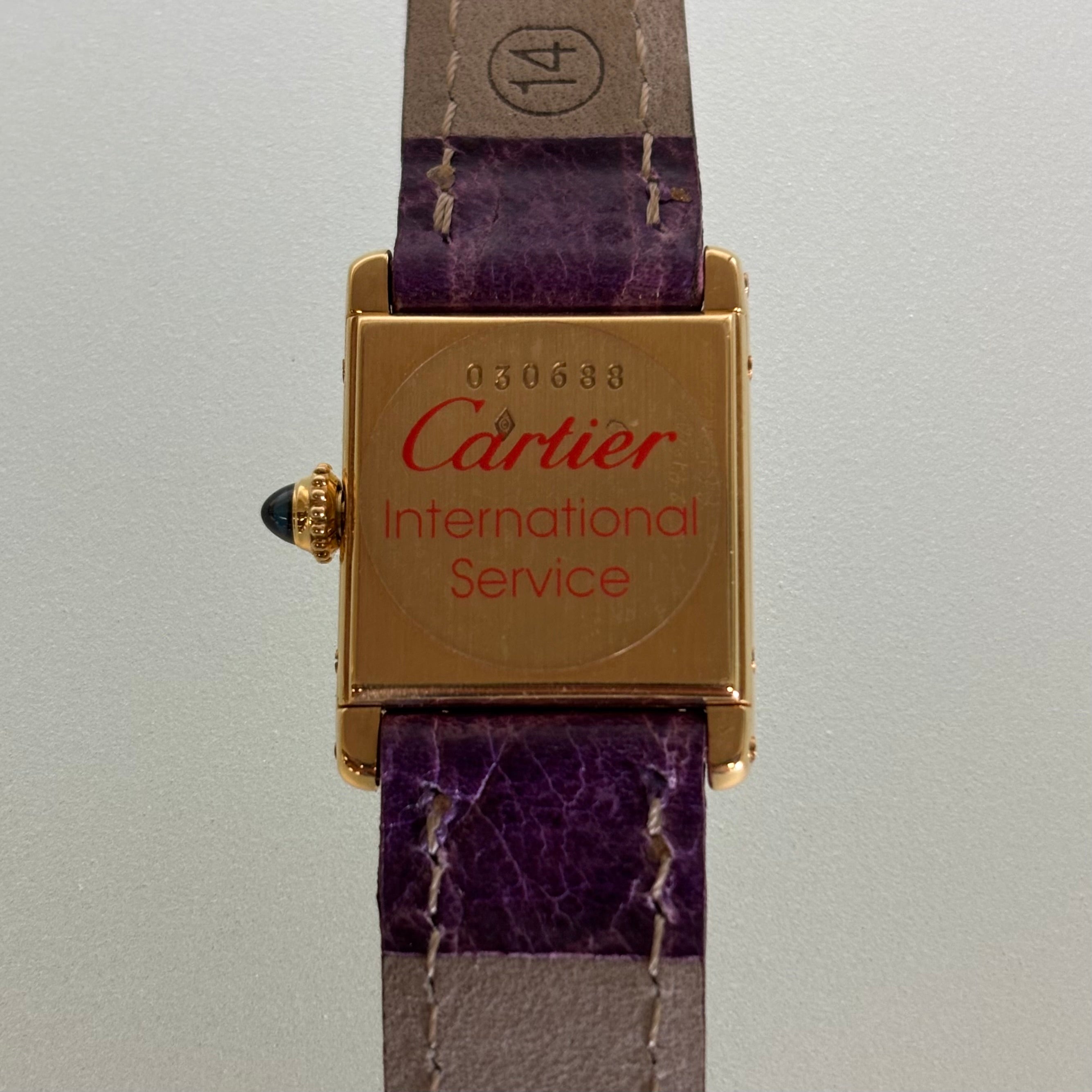 Cartier Tank Louis 18k 1960’s