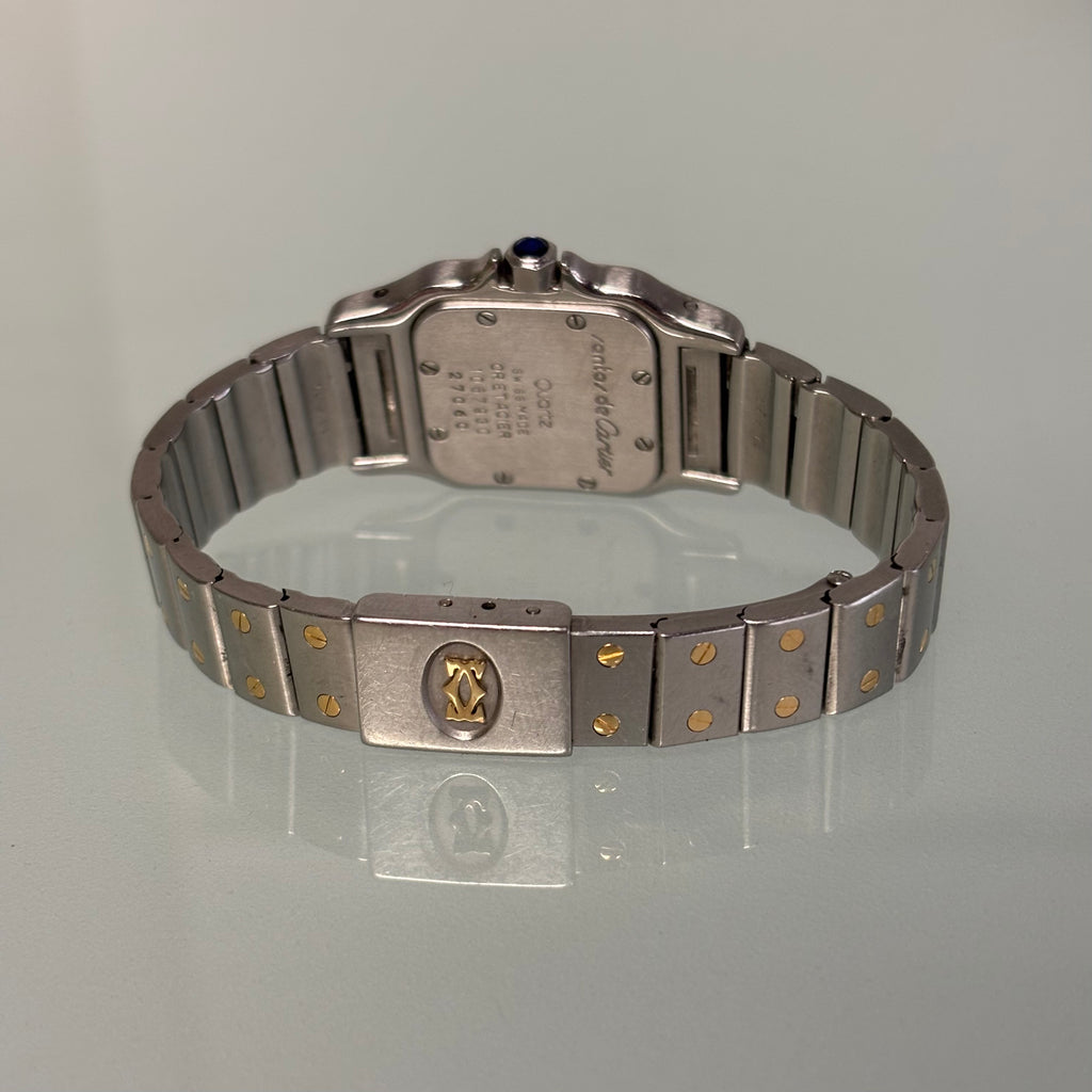 Cartier Santos Galbée Gold/Steel Petit Model
