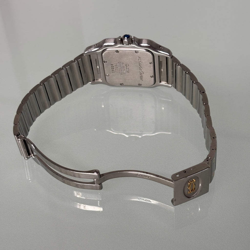 Cartier Santos Galbée GM Gold/Steel