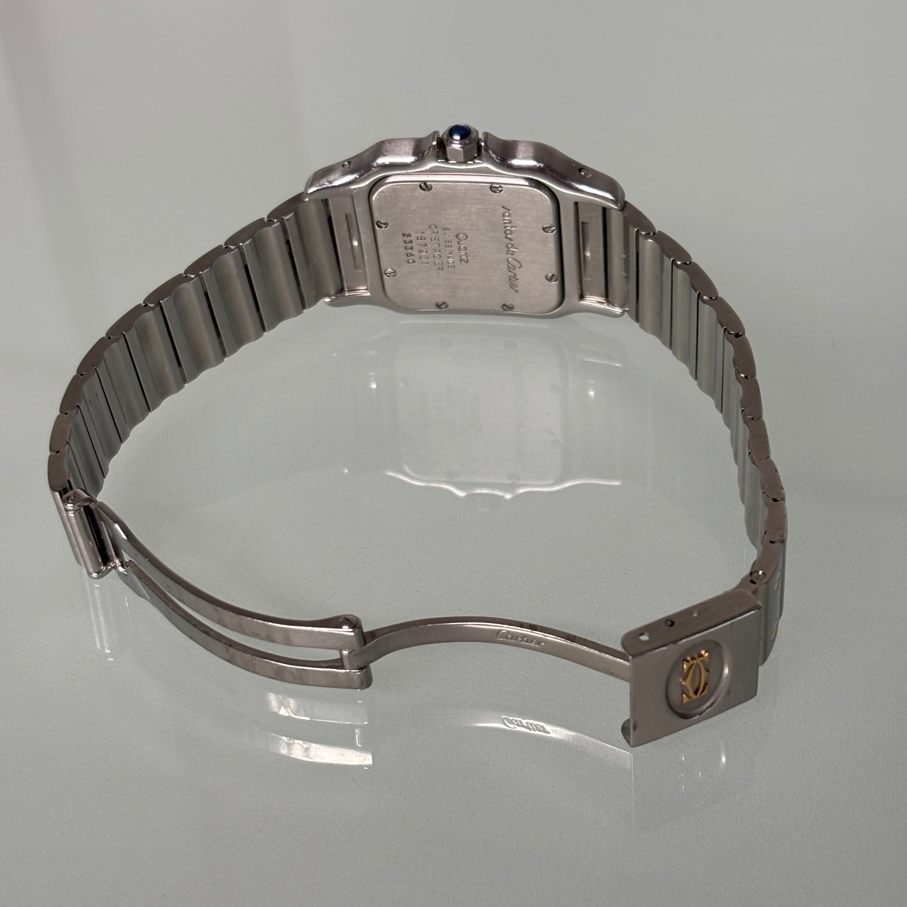 Cartier Santos Galbée GM Gold/Steel