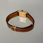 Cartier Tank 1960s with original 18k deployant & box