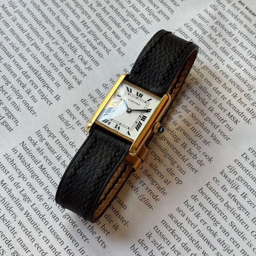 Cartier Tank GM “New York” with clasp