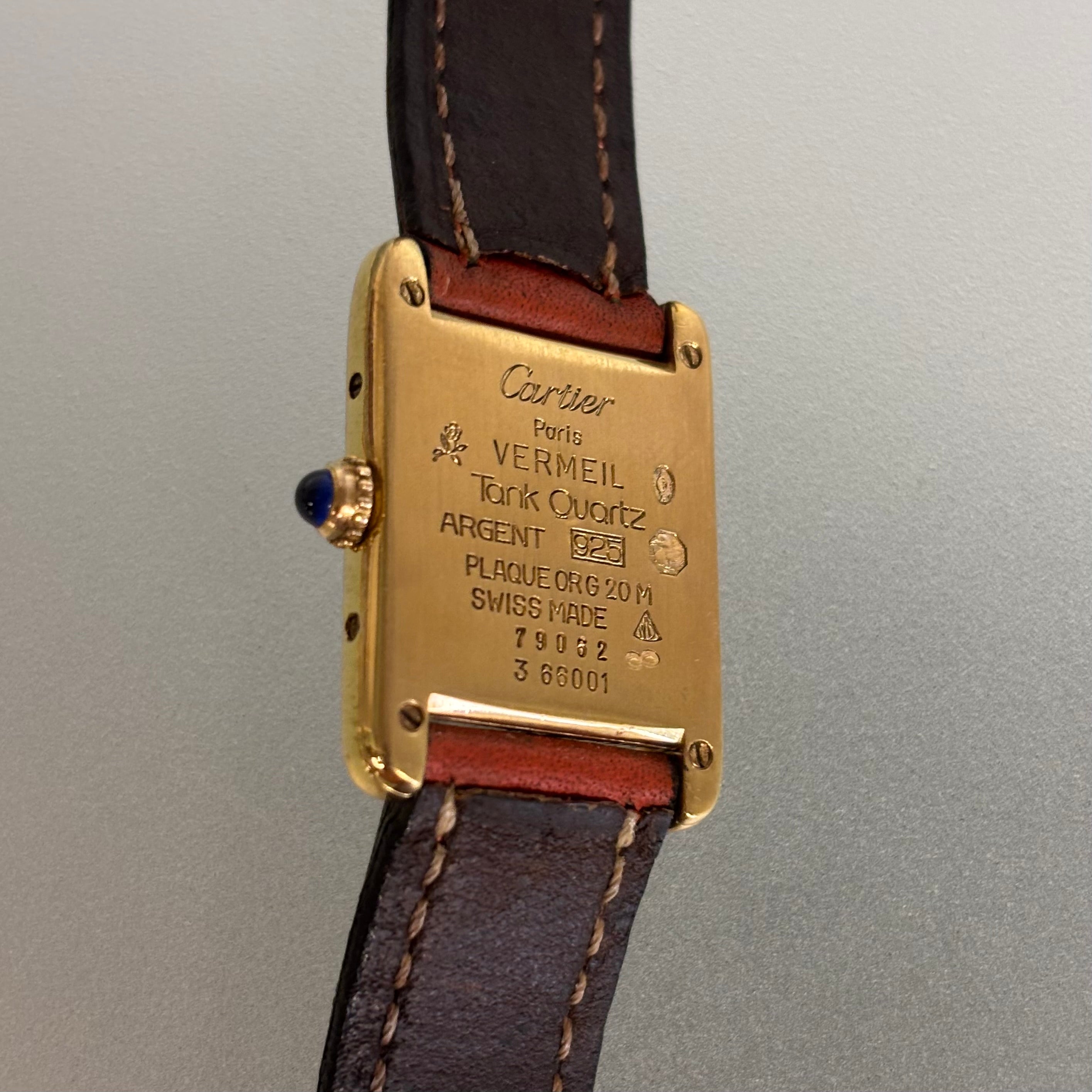 Cartier Tank PM with buckle