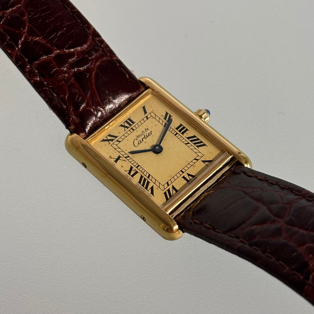 Cartier Tank GM with buckle