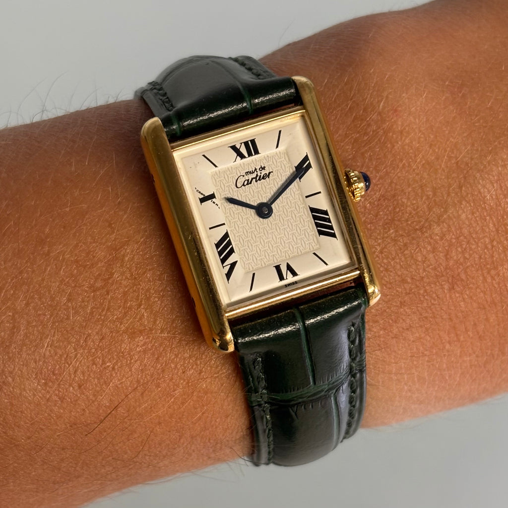 Cartier Tank GM 1615 with buckle