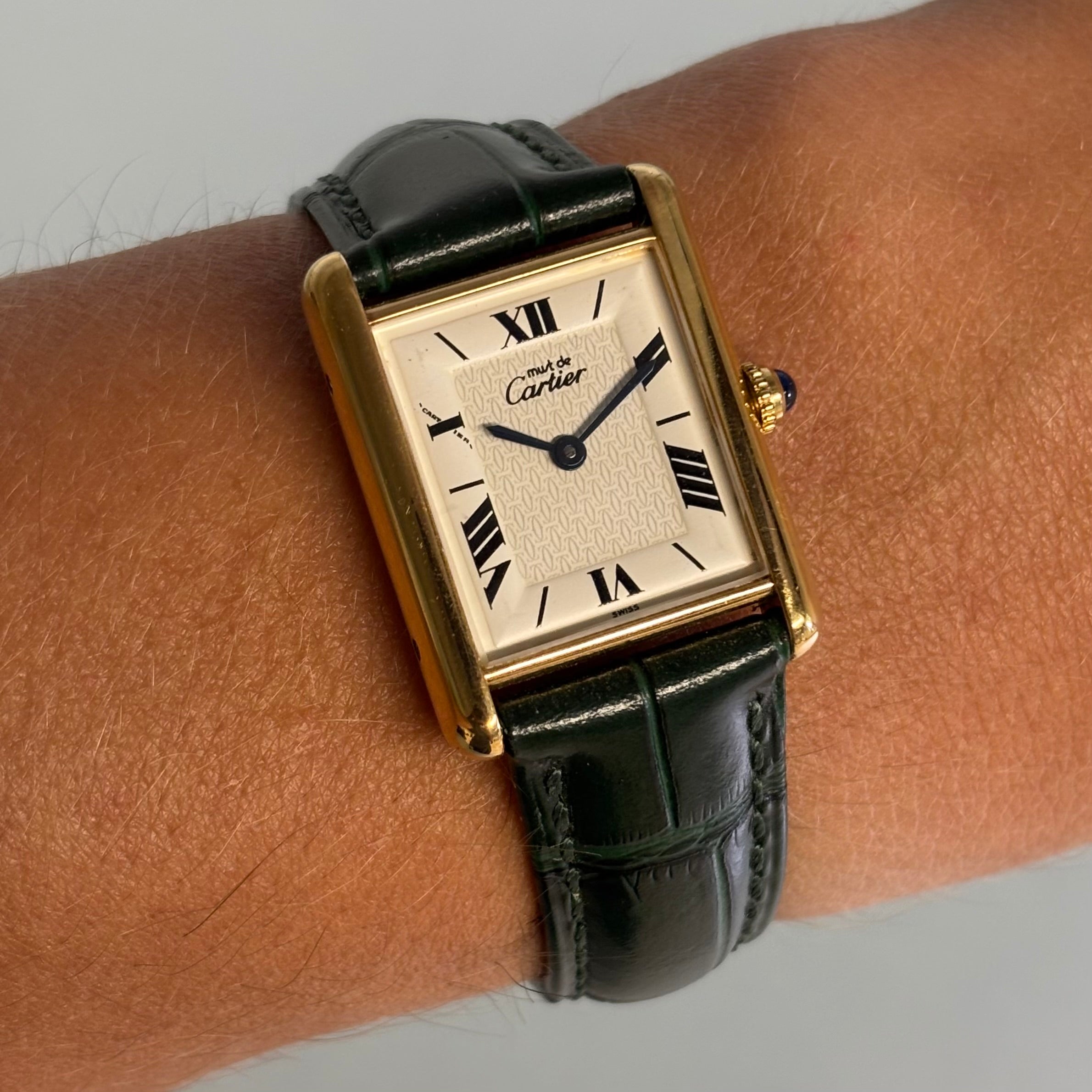 Cartier Tank GM 1615 with buckle