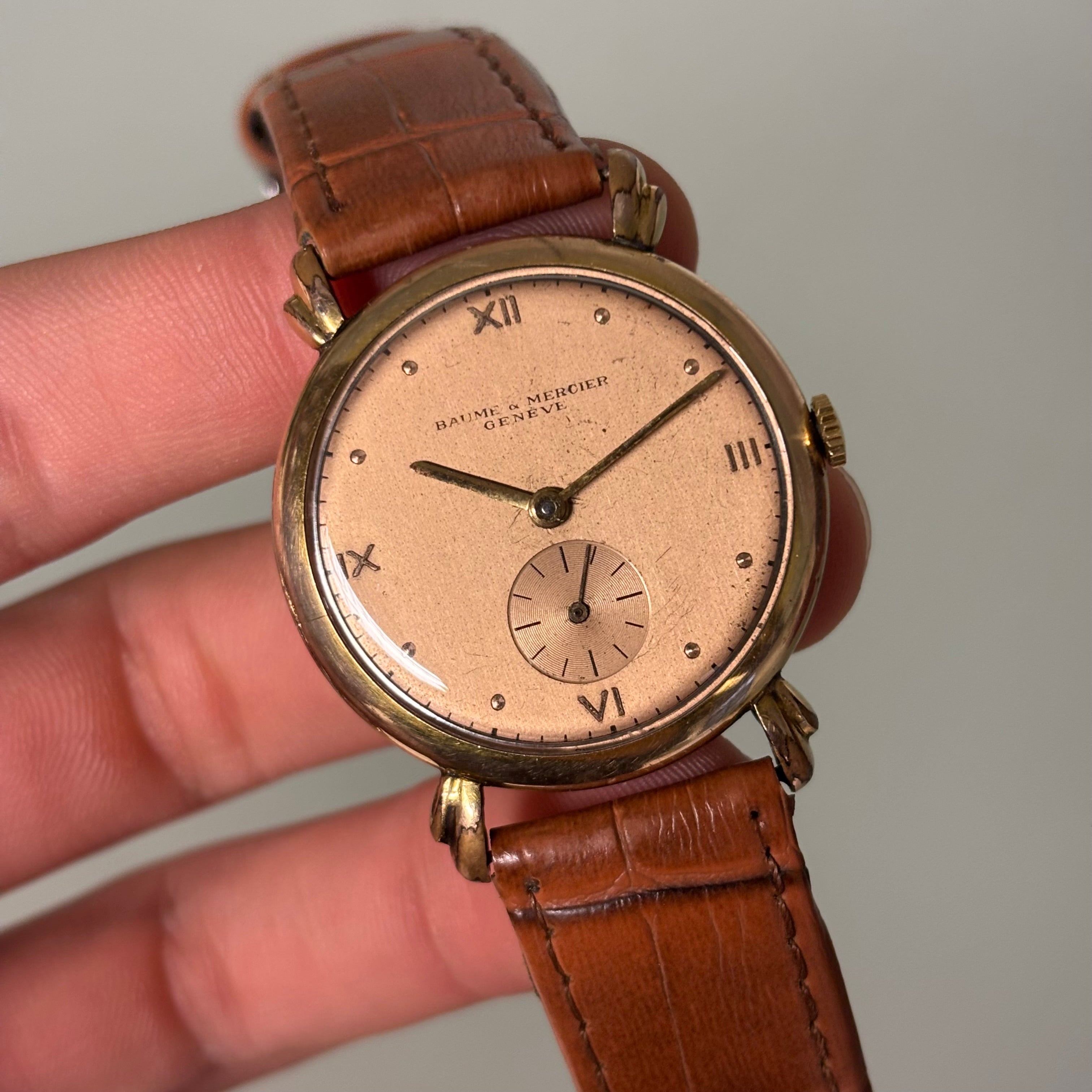 Baume & Mercier rare case & dial