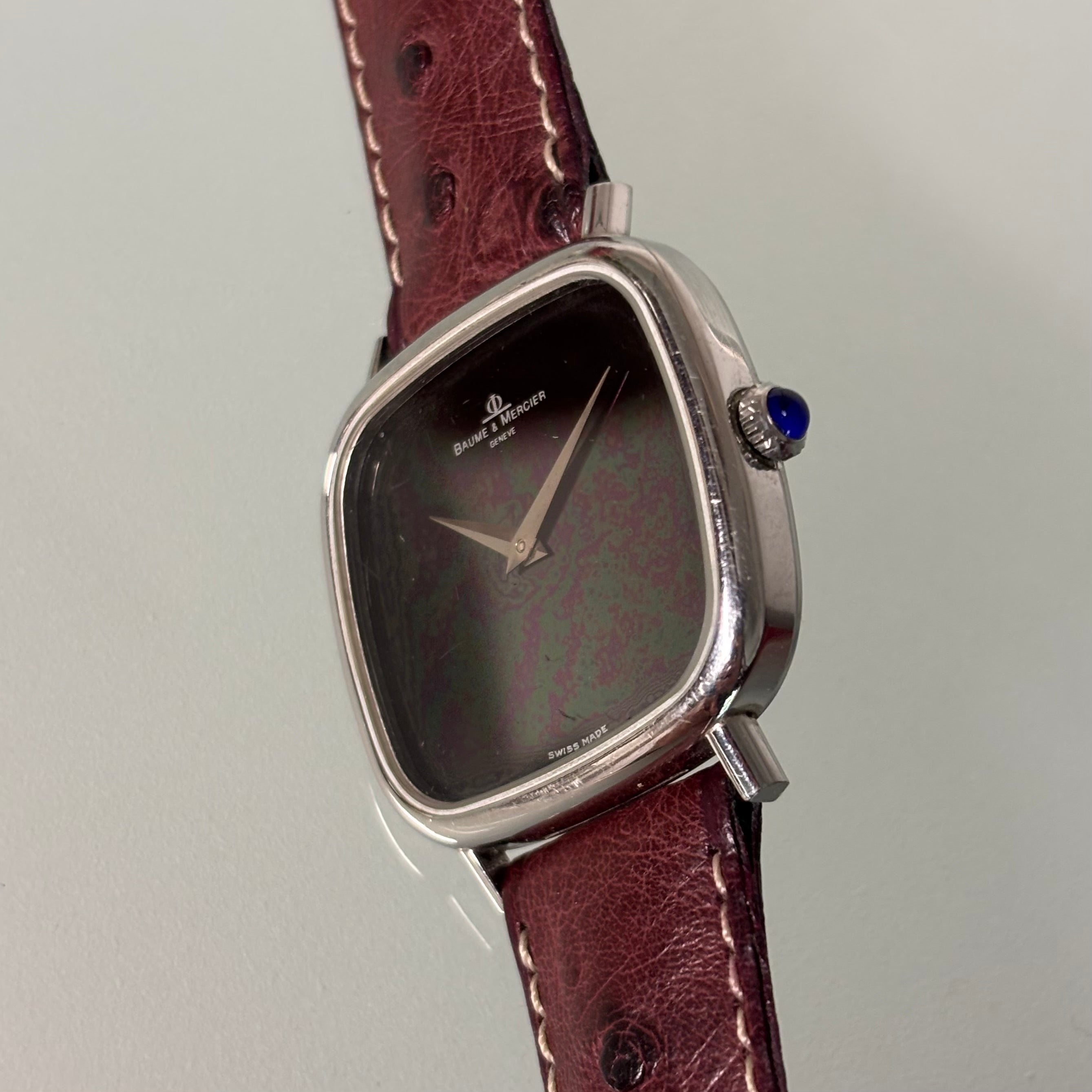Baume & Mercier “TV Screen” Wristwatch – Black Dial