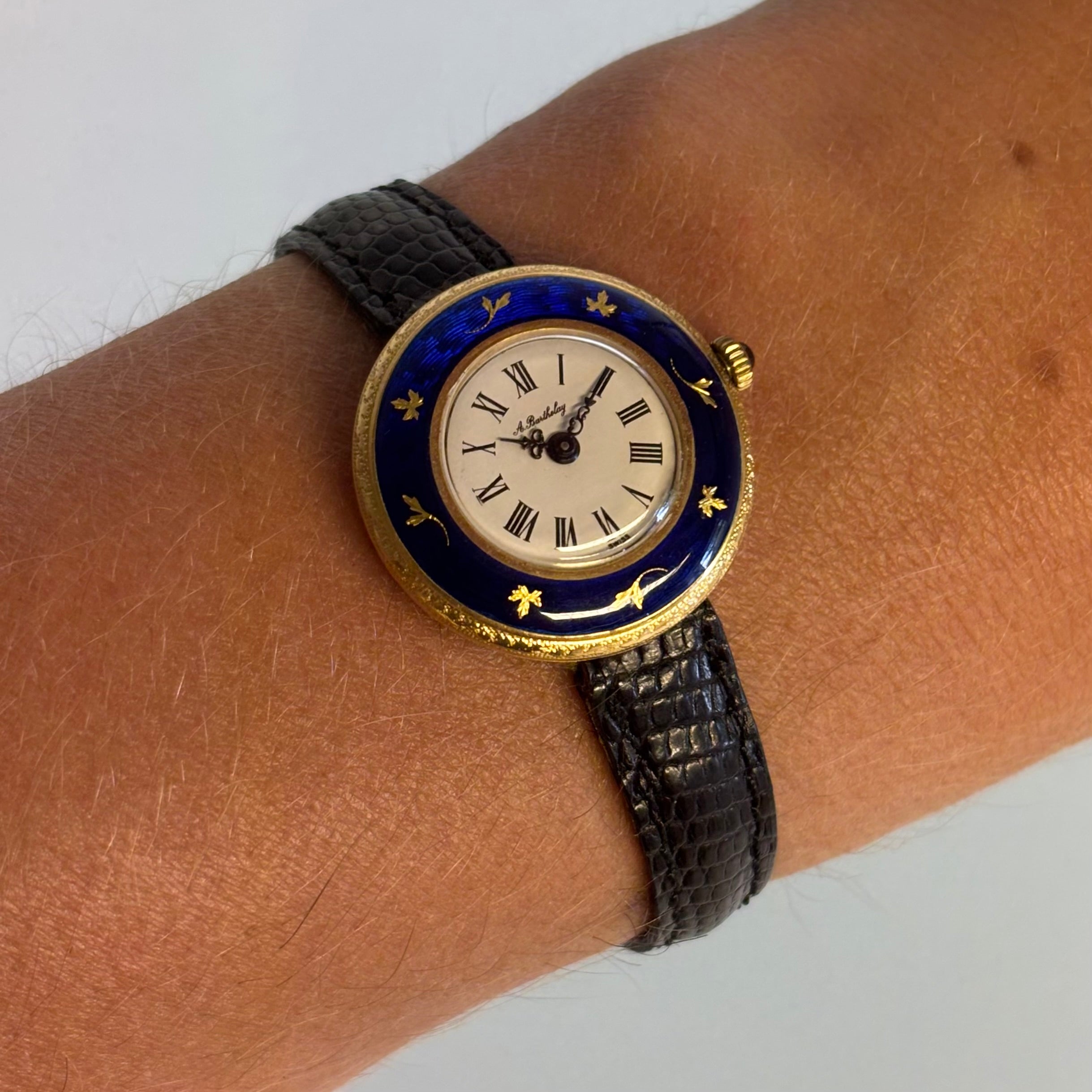Barthelay 18k enemal case