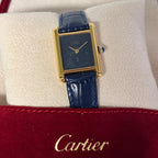 Cartier Tank PM Lapis spider dial