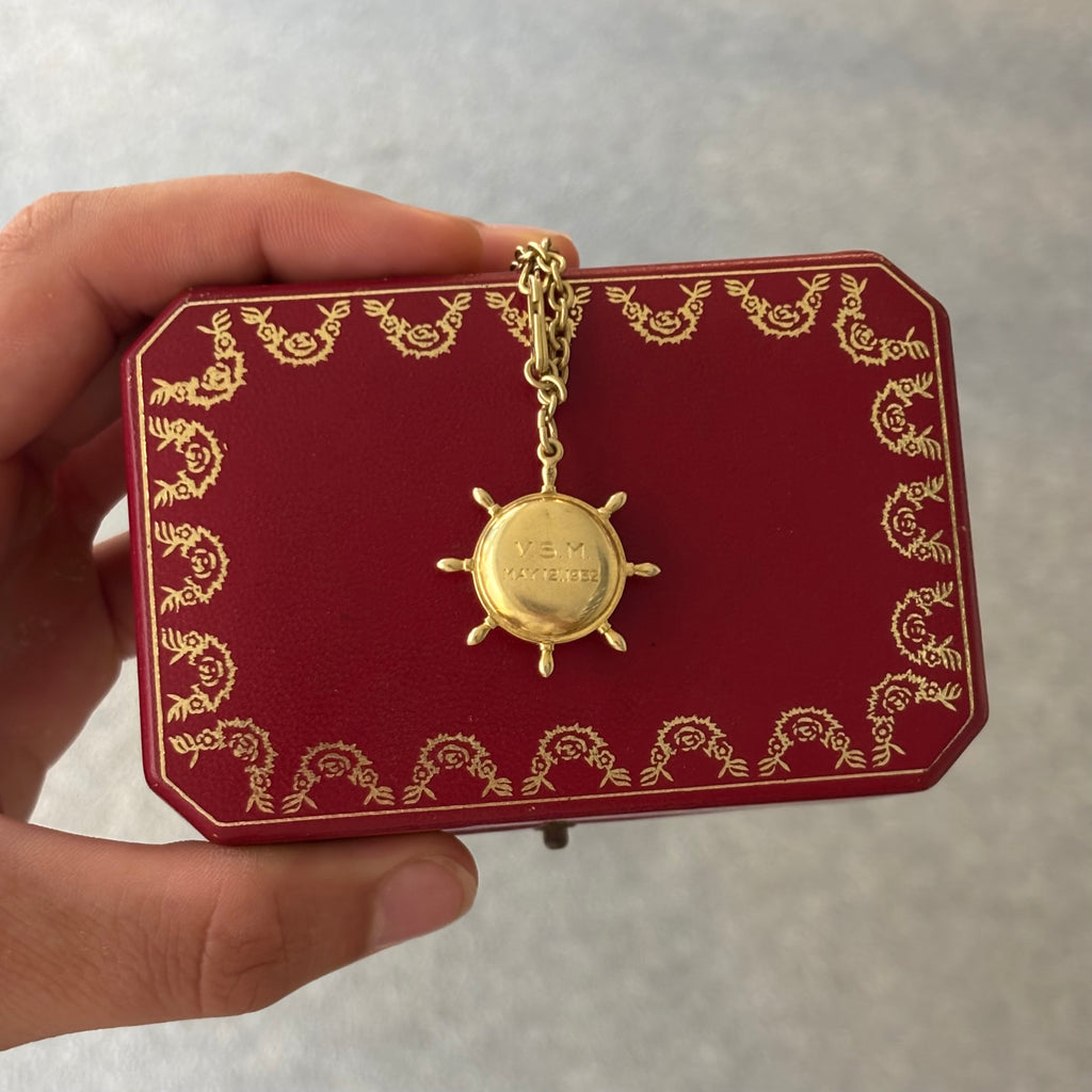 Cartier New York 14k compass