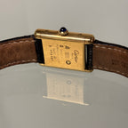 Cartier Tank PM Black/White dial FULL SET