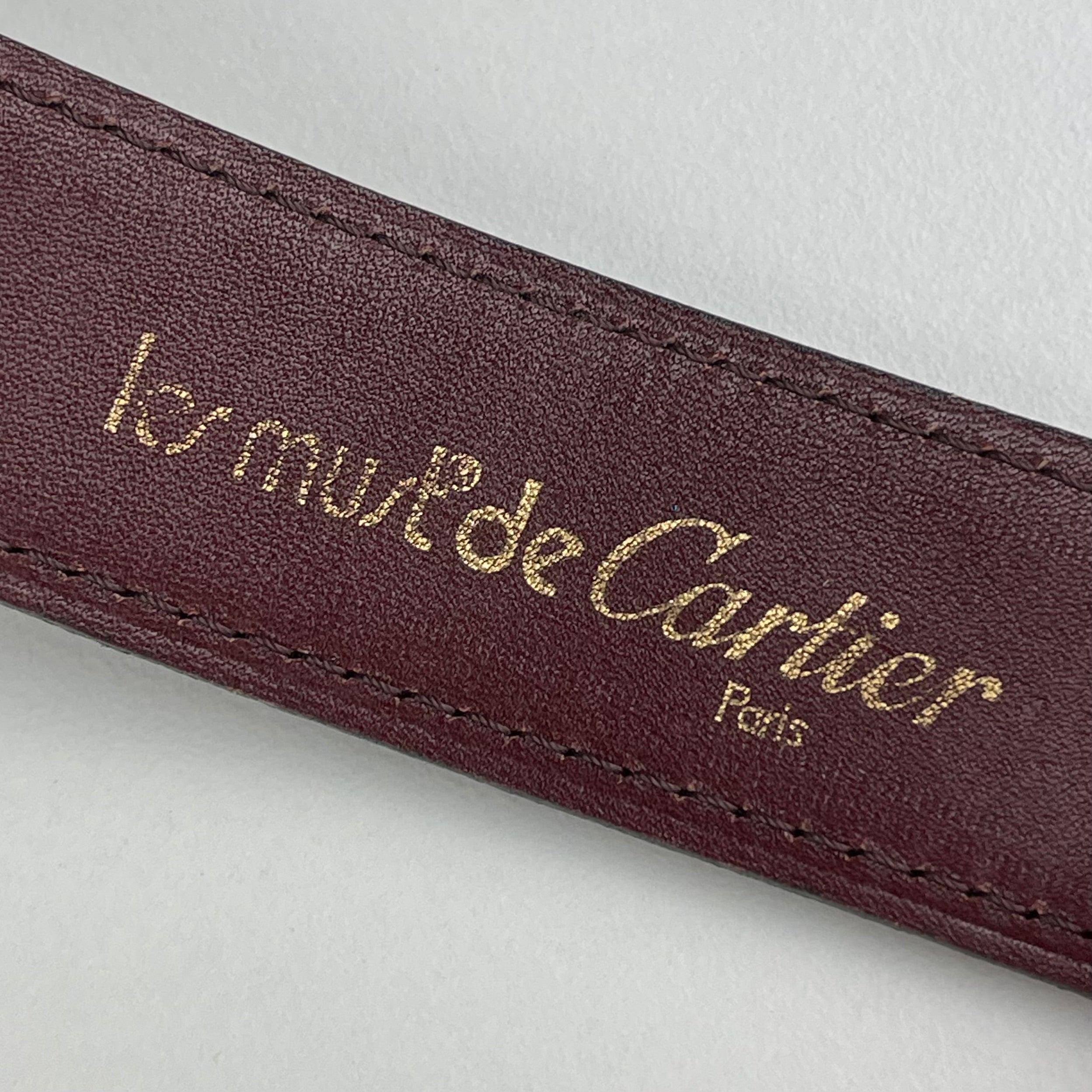les must de Cartier belt