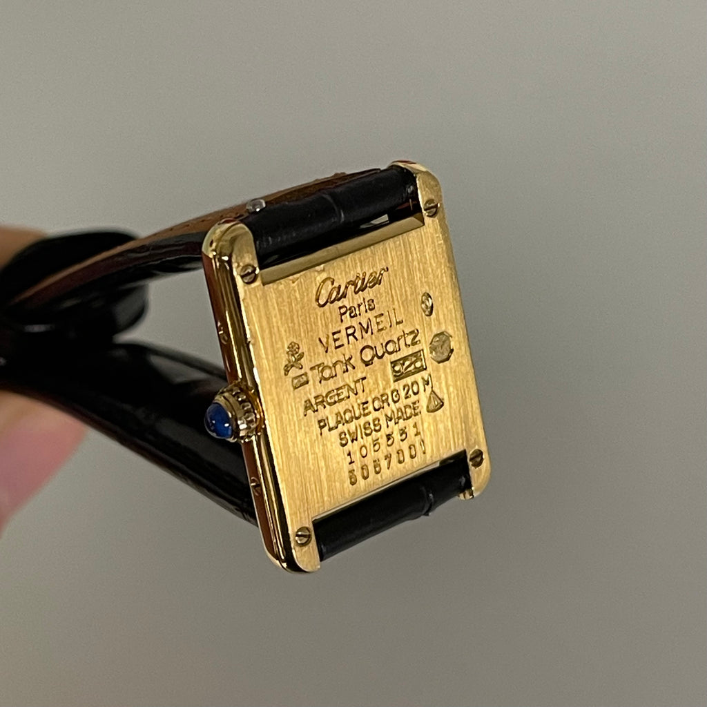 Cartier Tank PM Breguet Full Set