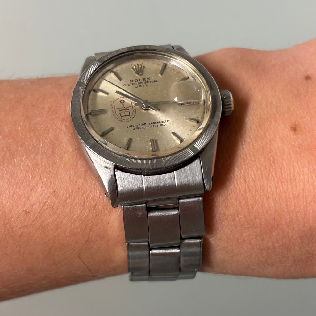 Rolex Date Ref. 1500 – Saudi University Dial, 34 mm Vintage