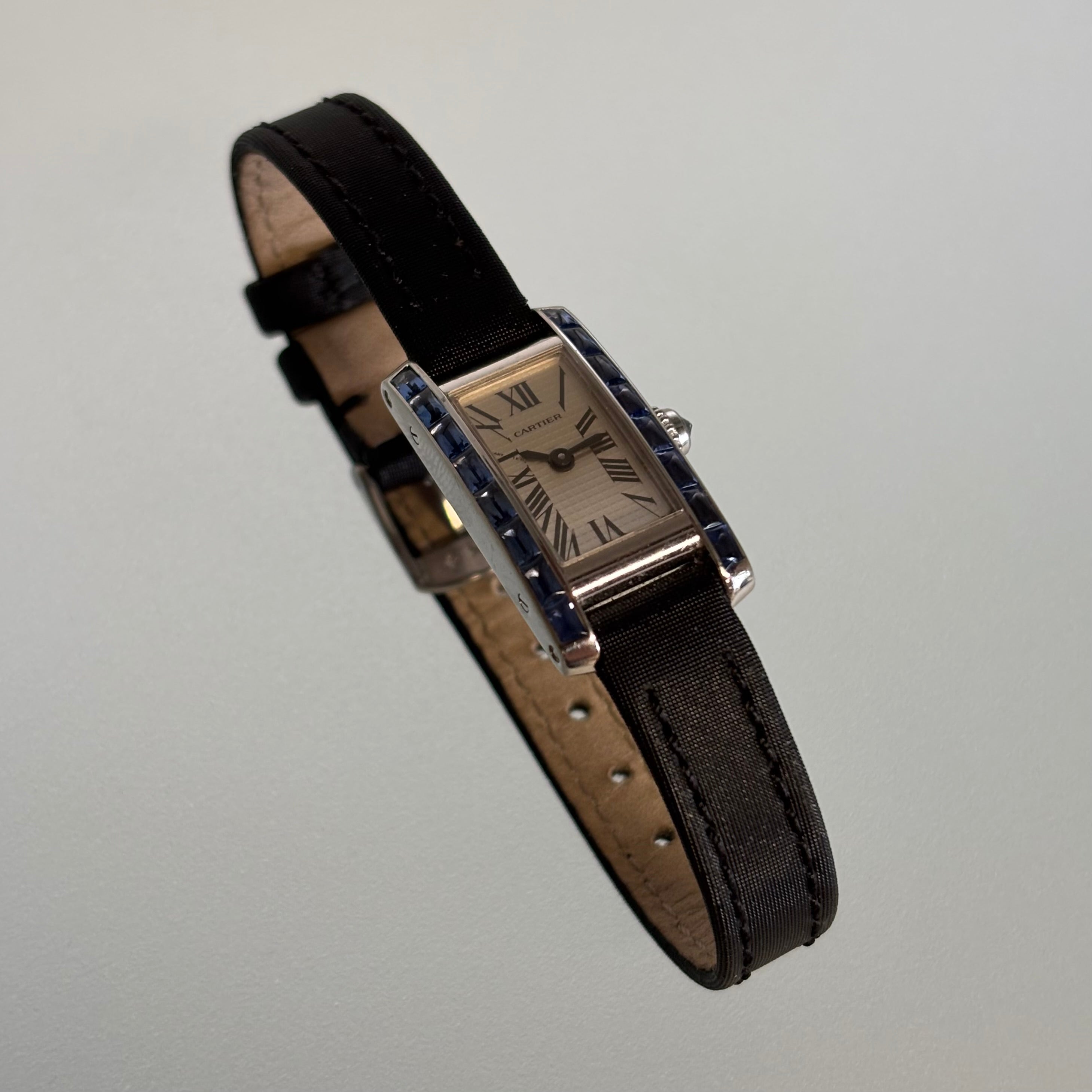 Cartier Tank Lanieres factory baguettes