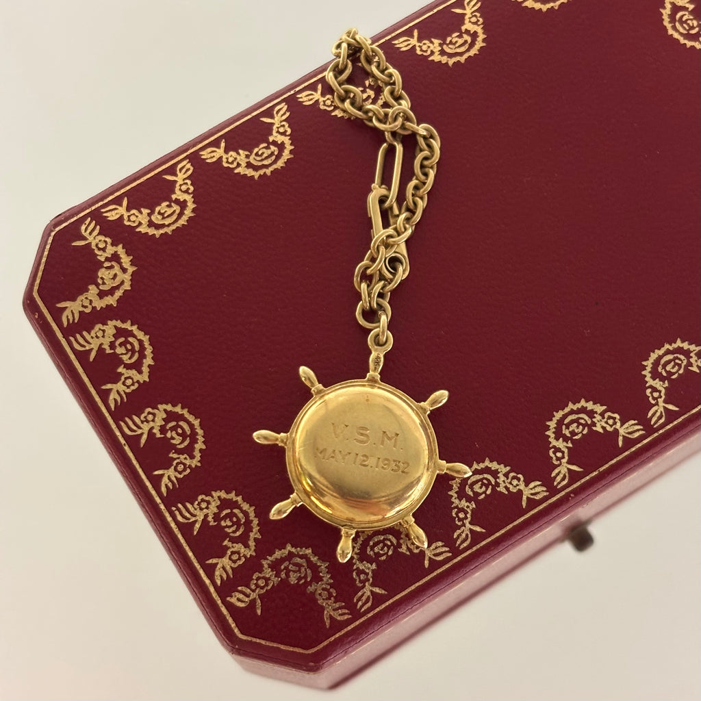 Cartier New York 14k compass