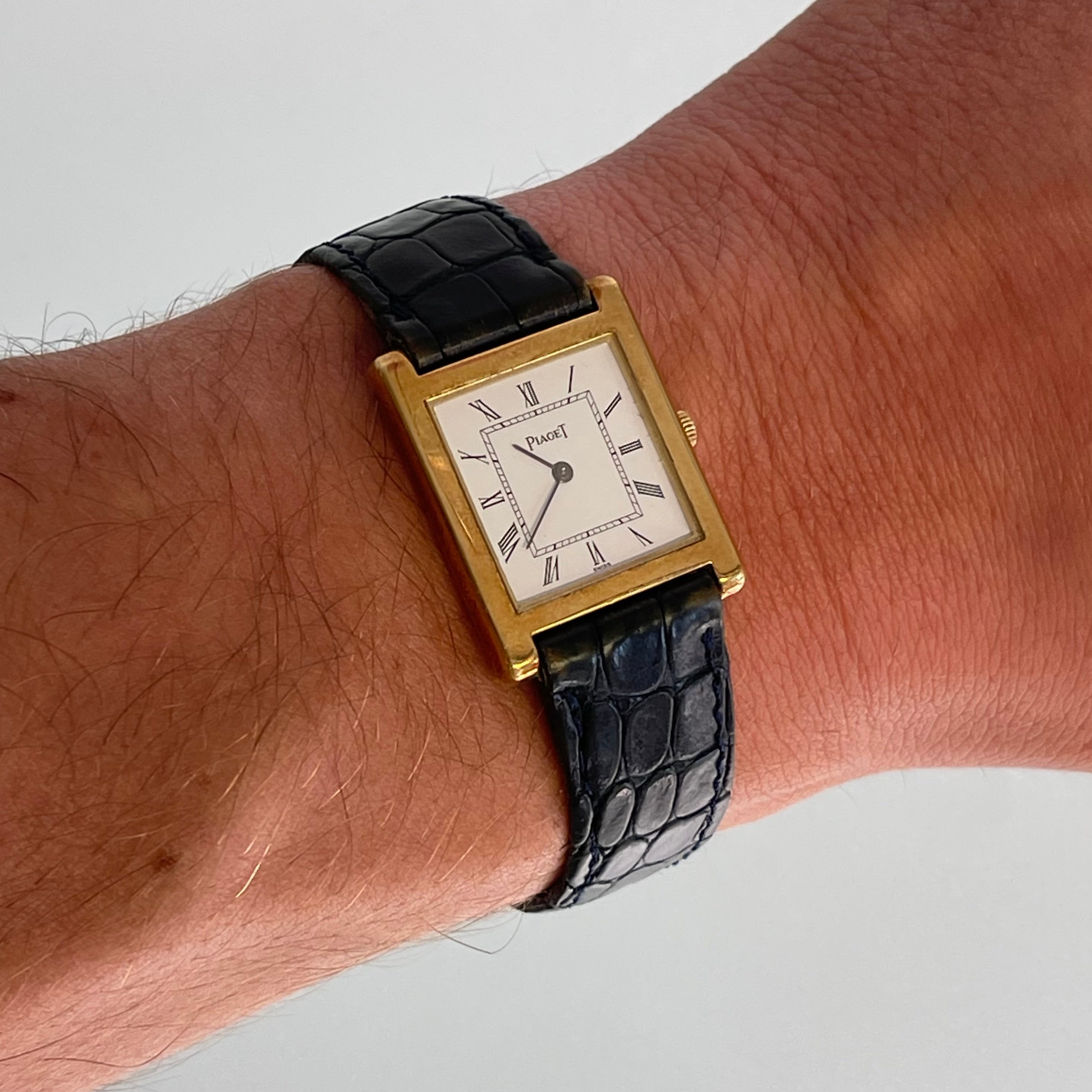 Piaget 18k Tank Normale Full Set
