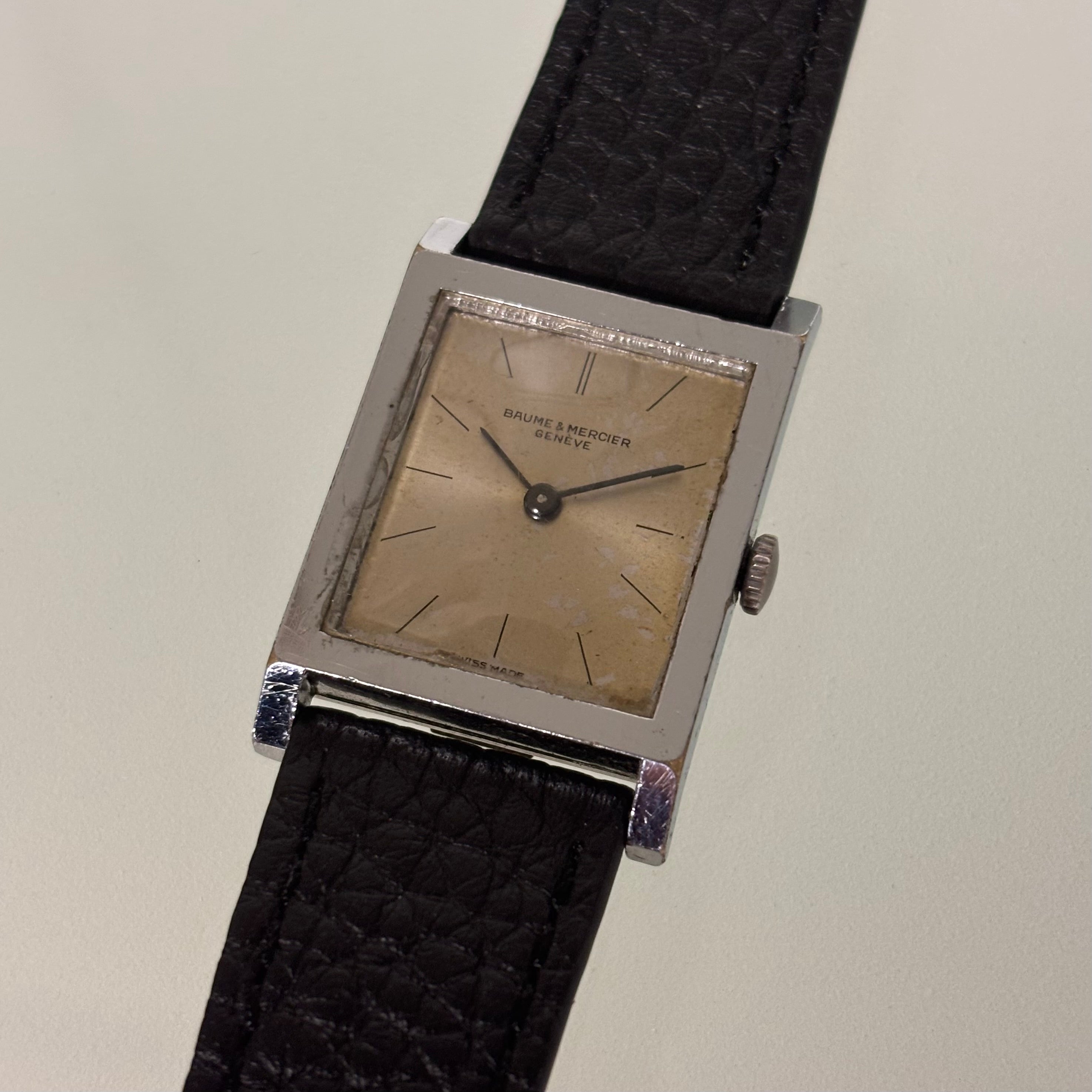 Baume & Mercier steel Tank