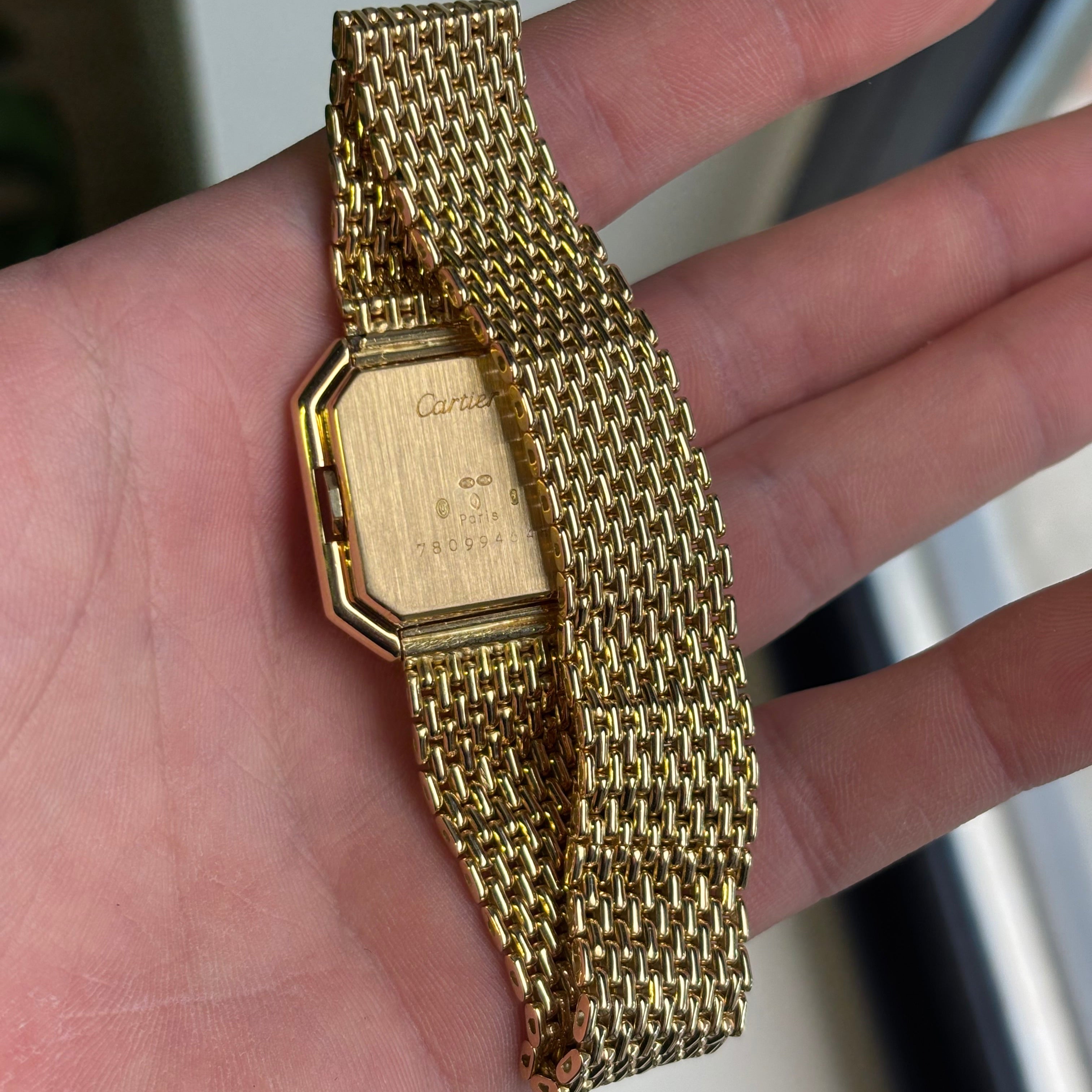 Cartier Ceinture GM grain de riz 18k bracelet