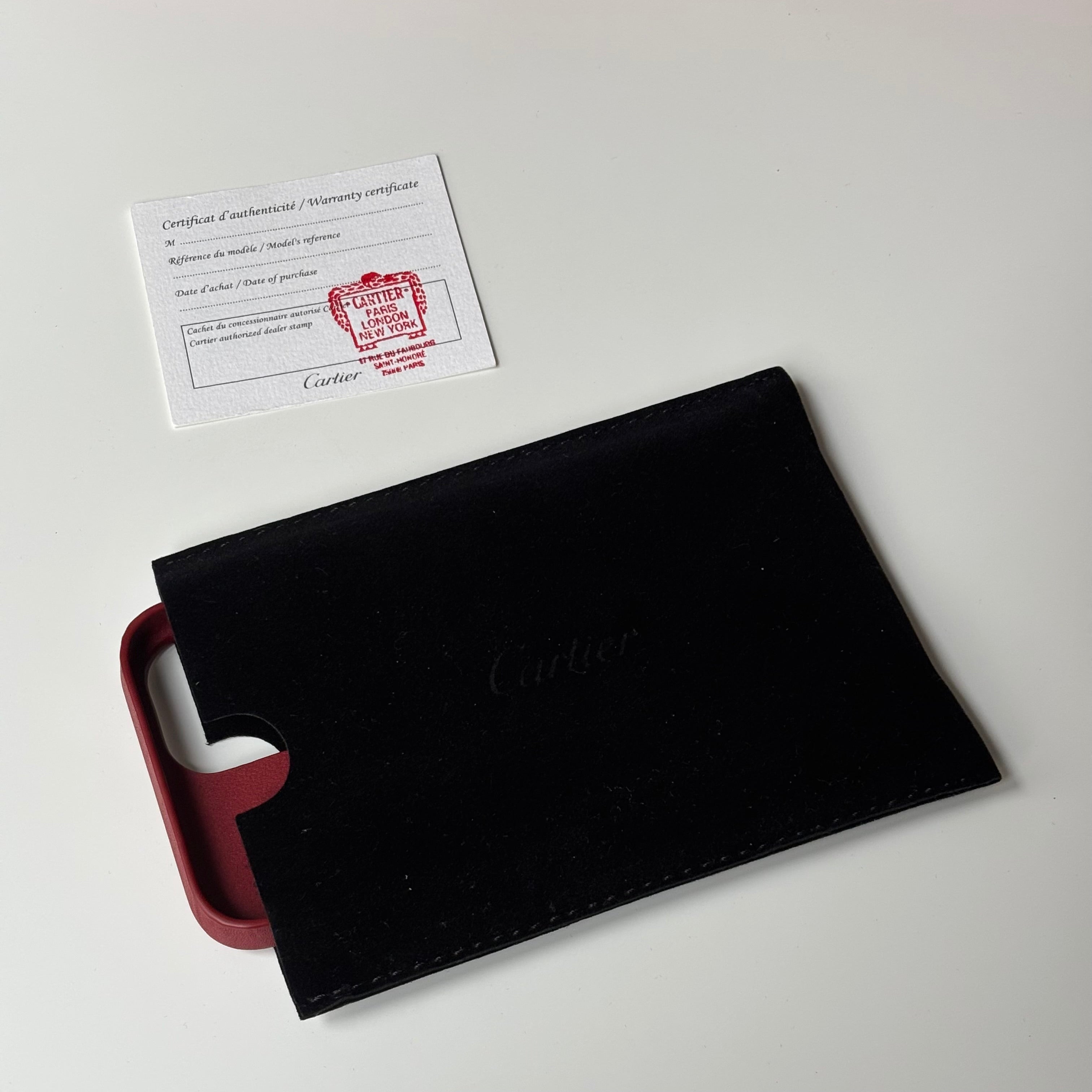 Cartier iPhone 12 phonecase