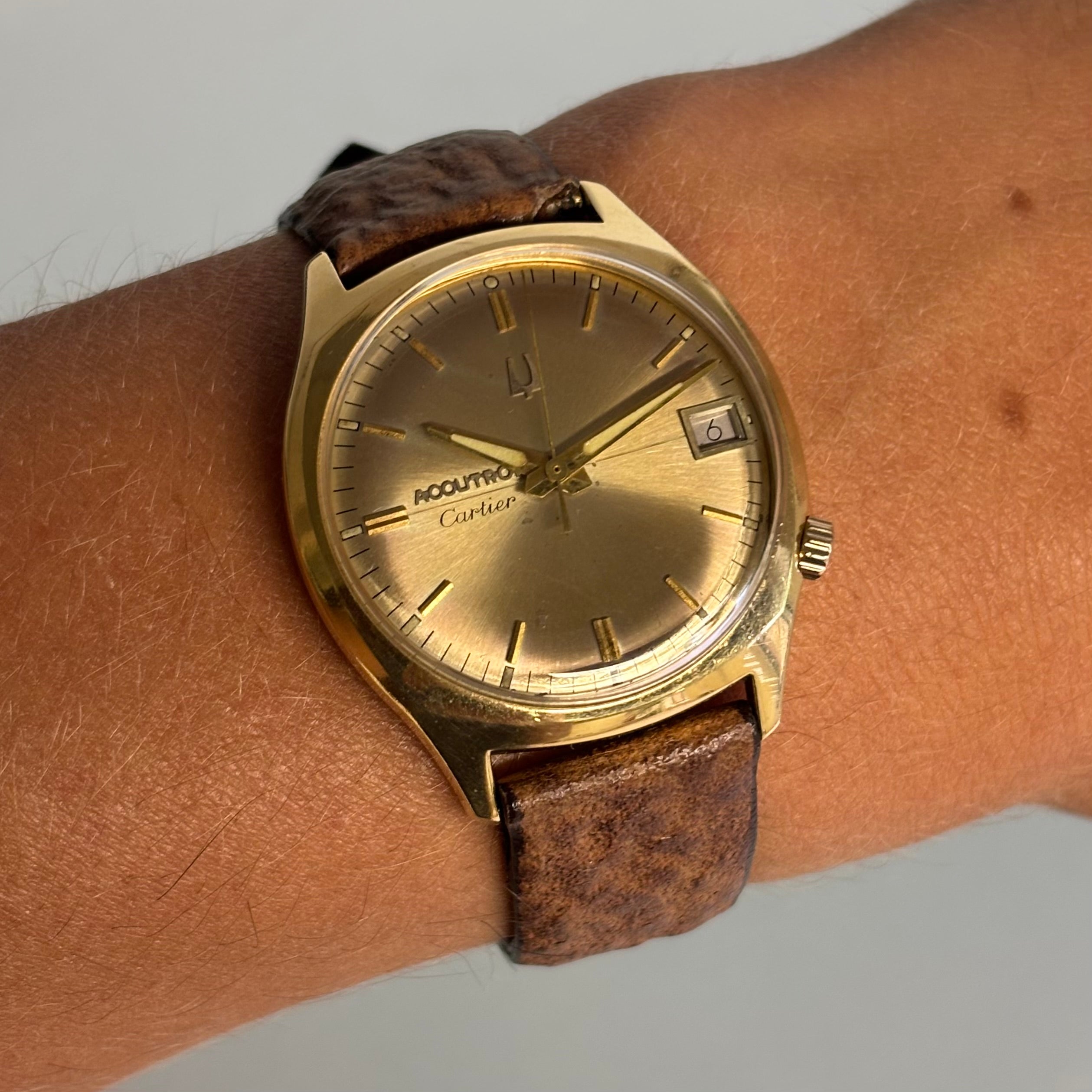 Cartier x Bulova Accutron with box