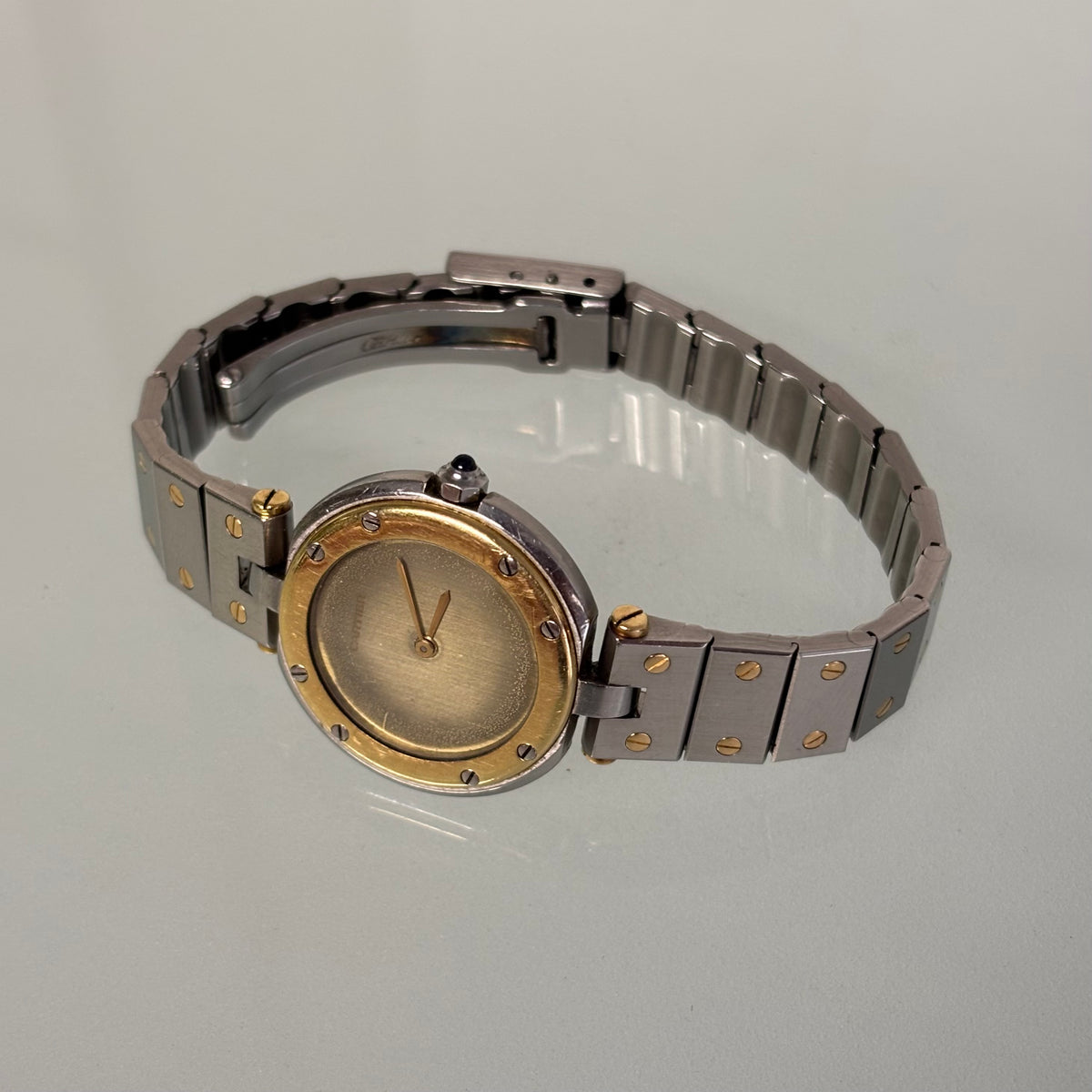 Cartier Santos Vendome Gold/Steel ghost dial