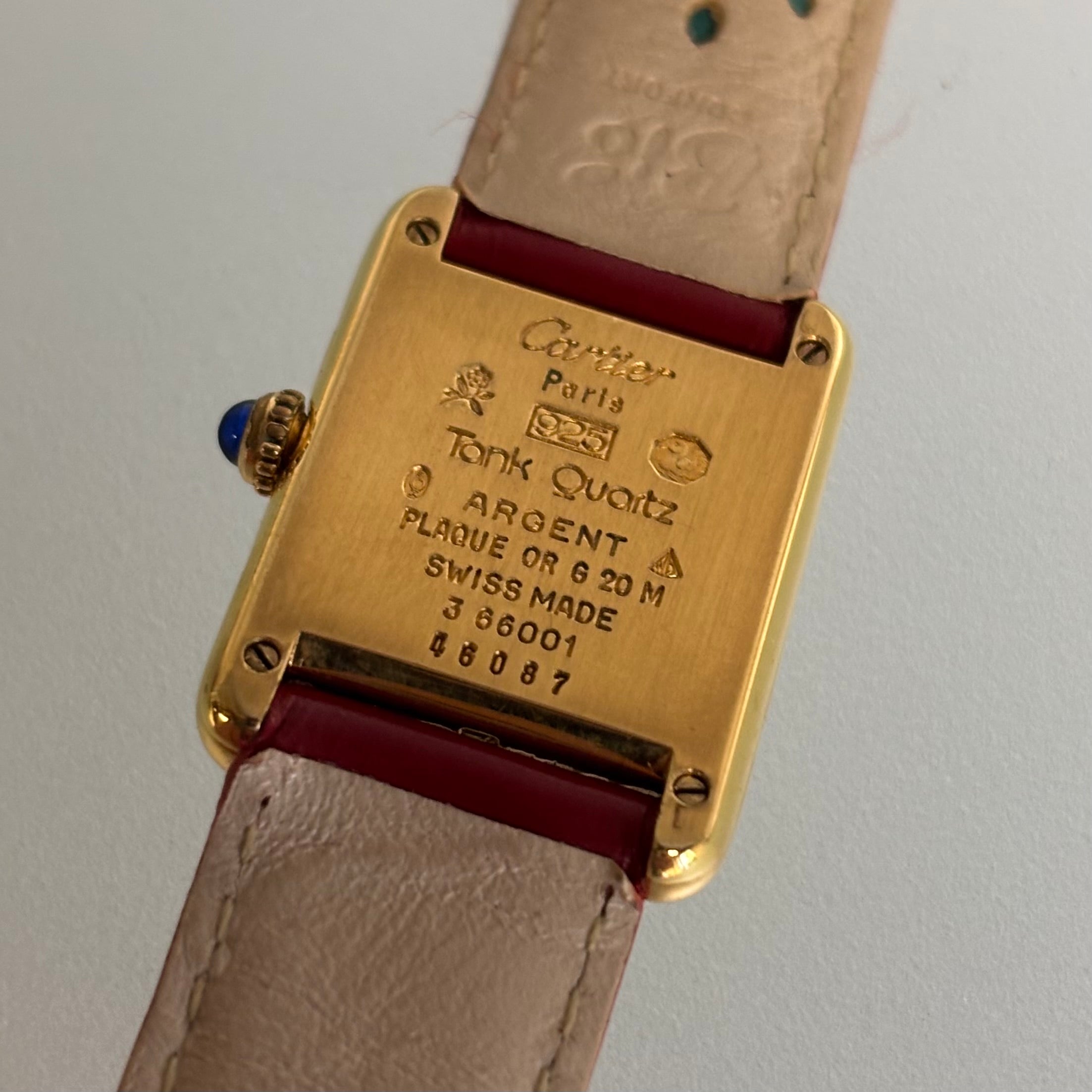 Cartier Tank PM with buckle