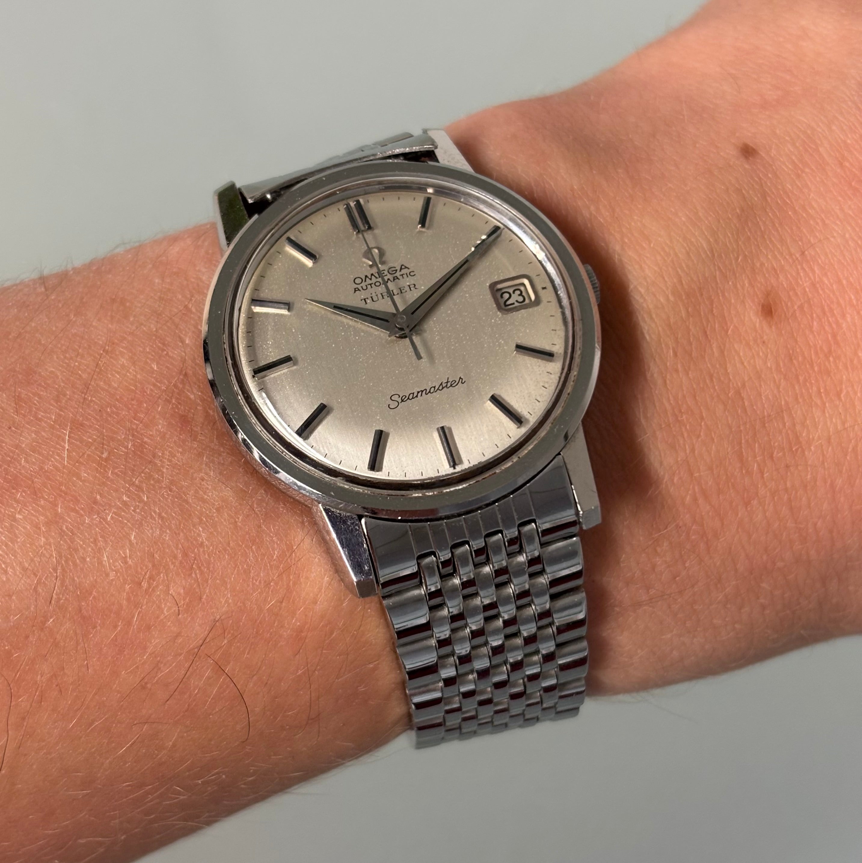 Omega Seamaster Turler Signed – Stainless Steel