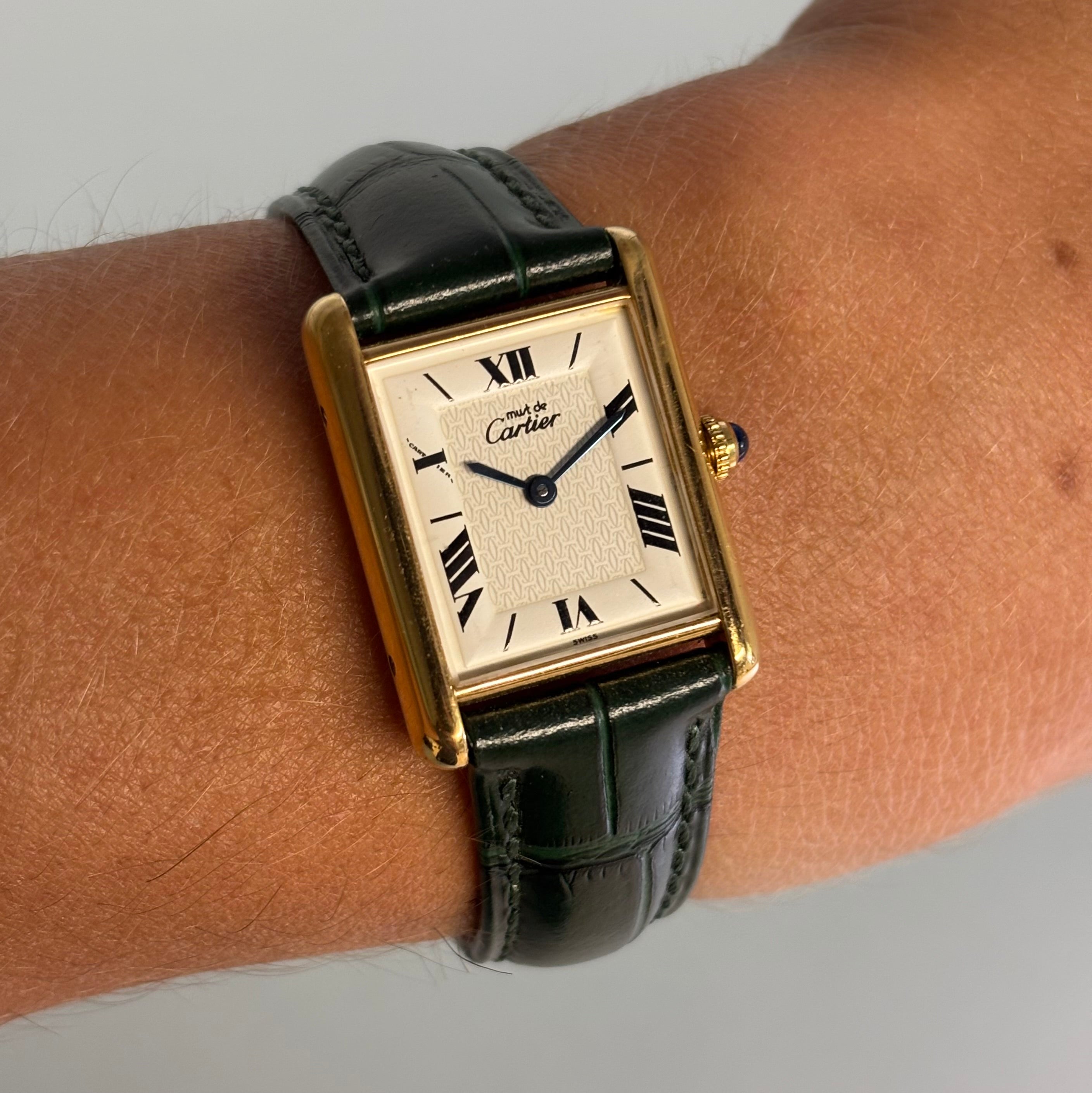 Cartier Tank GM 1615 with buckle