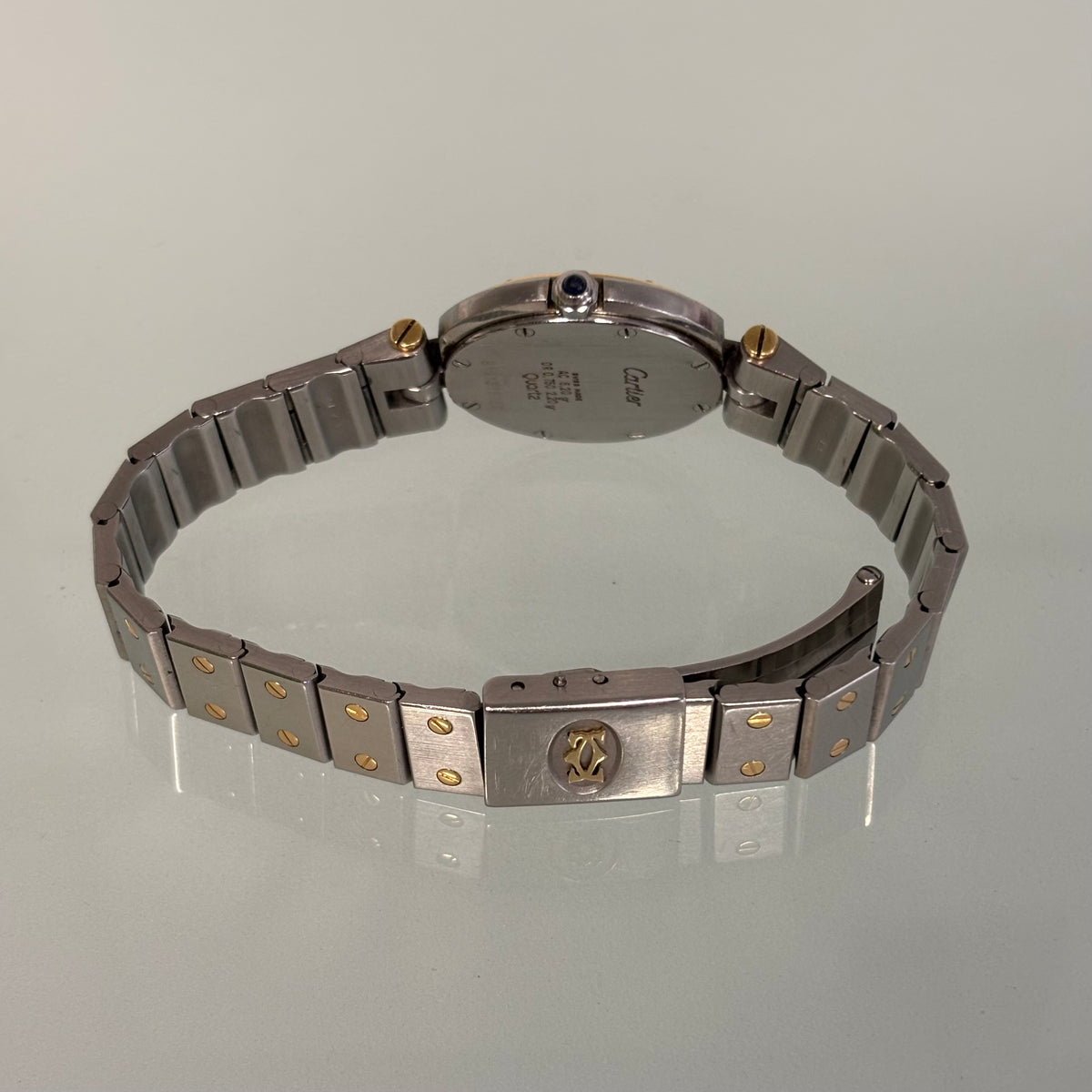 Cartier Santos Vendome Gold/Steel ghost dial