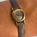 Cartier × Jaeger-LeCoultre Duoplan – 18K Gold, Early 1940s