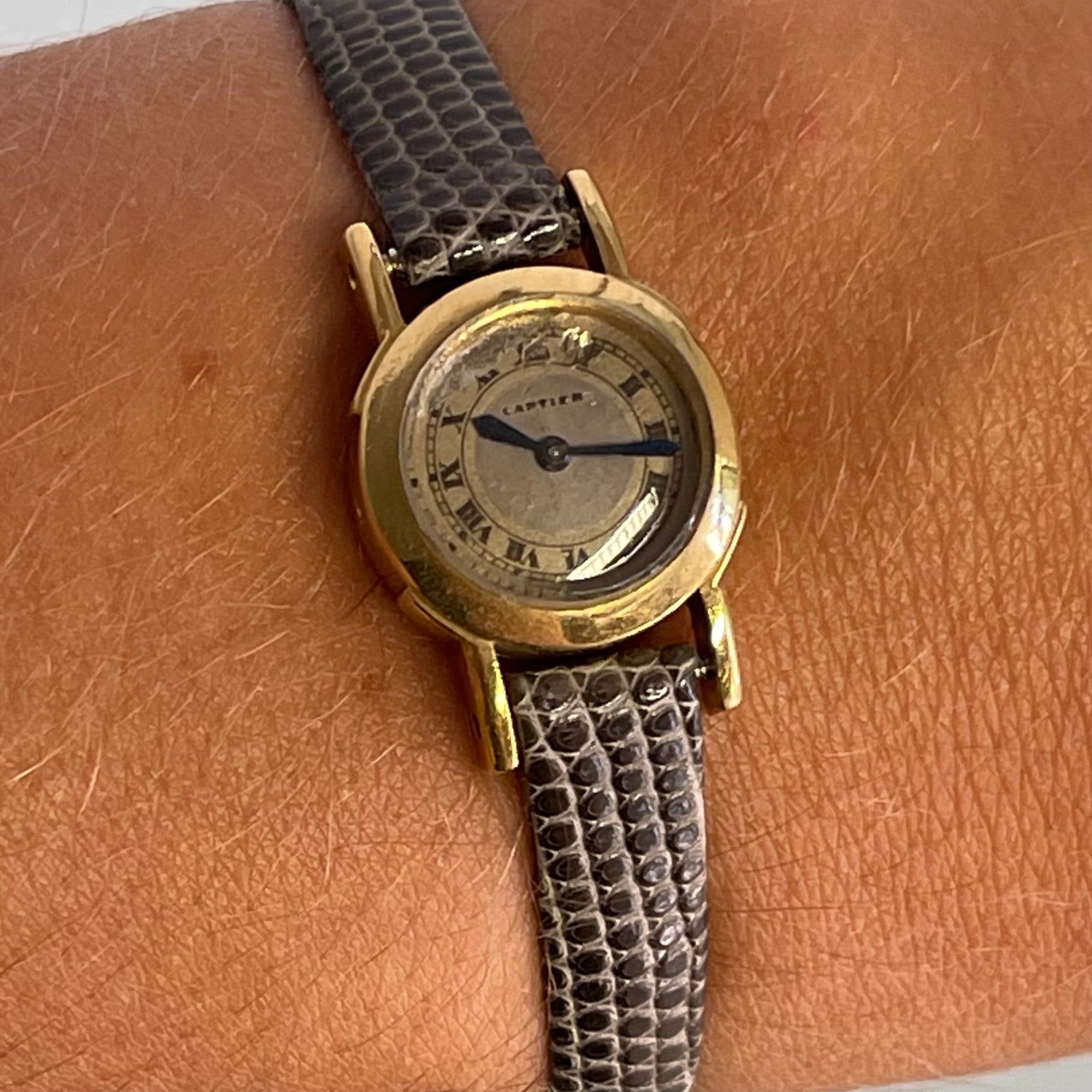 Cartier Jaeger LeCoulre 18k Duoplan