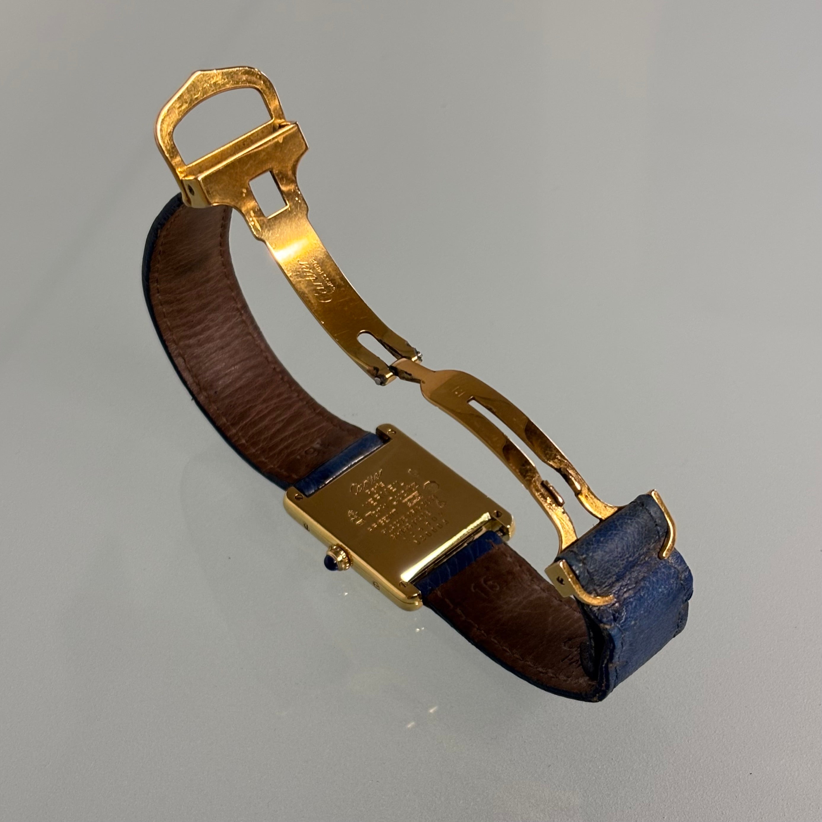 Cartier Tank GM with original strap & clasp