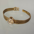 Cartier Girard Perregaux 14k gold braceletwatch
