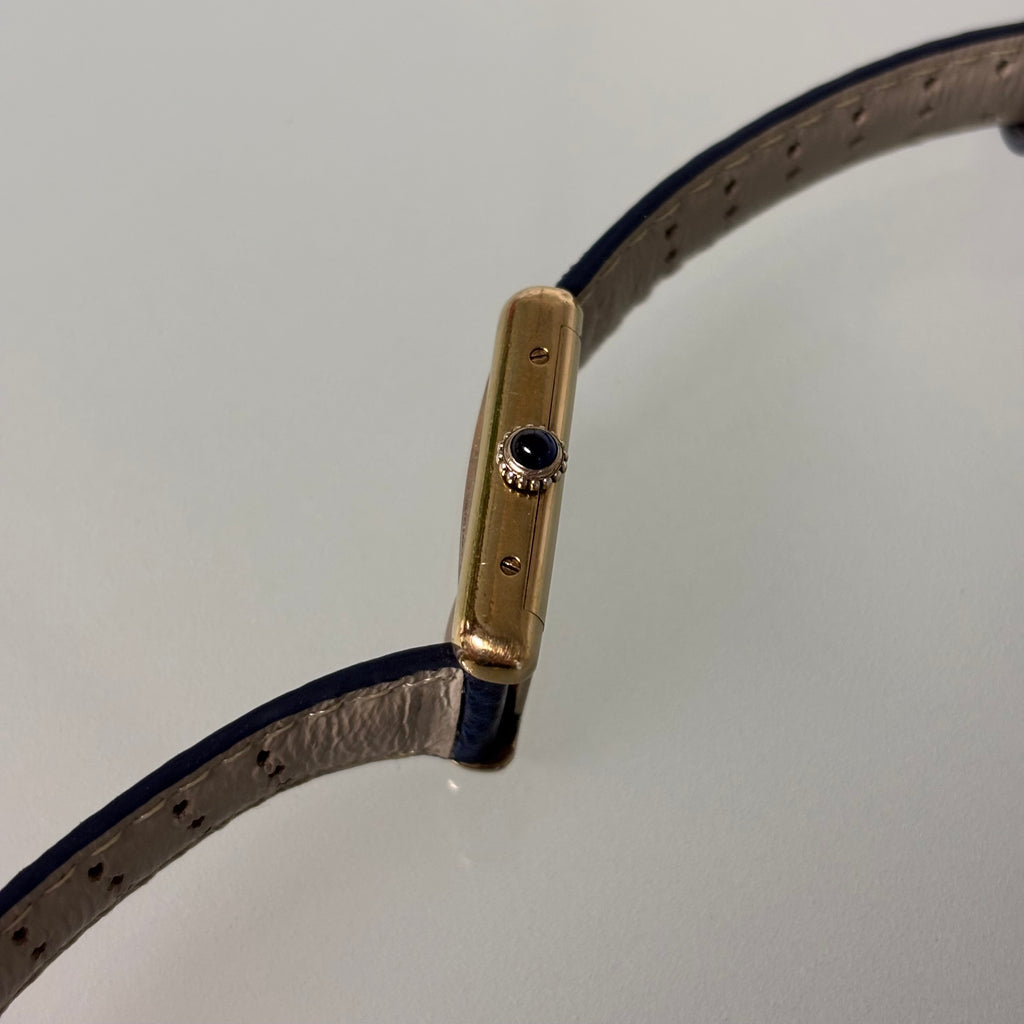 Cartier Tank Pm Lapis lacquer dial