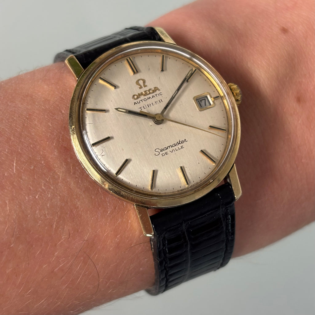 Omega Seamaster Deville Türler signed
