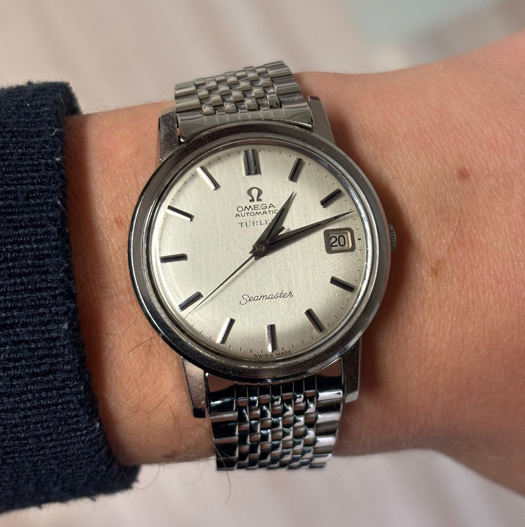 Omega Seamaster Turler Signed – Stainless Steel