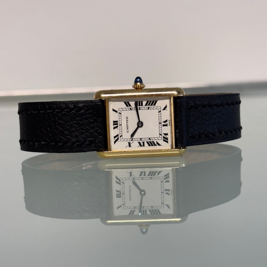 Cartier Tank GM “New York” with clasp