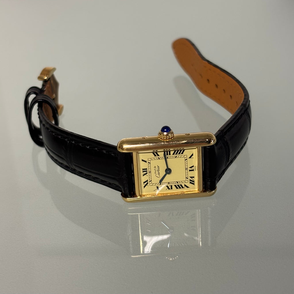 Cartier Tank PM with original buckle