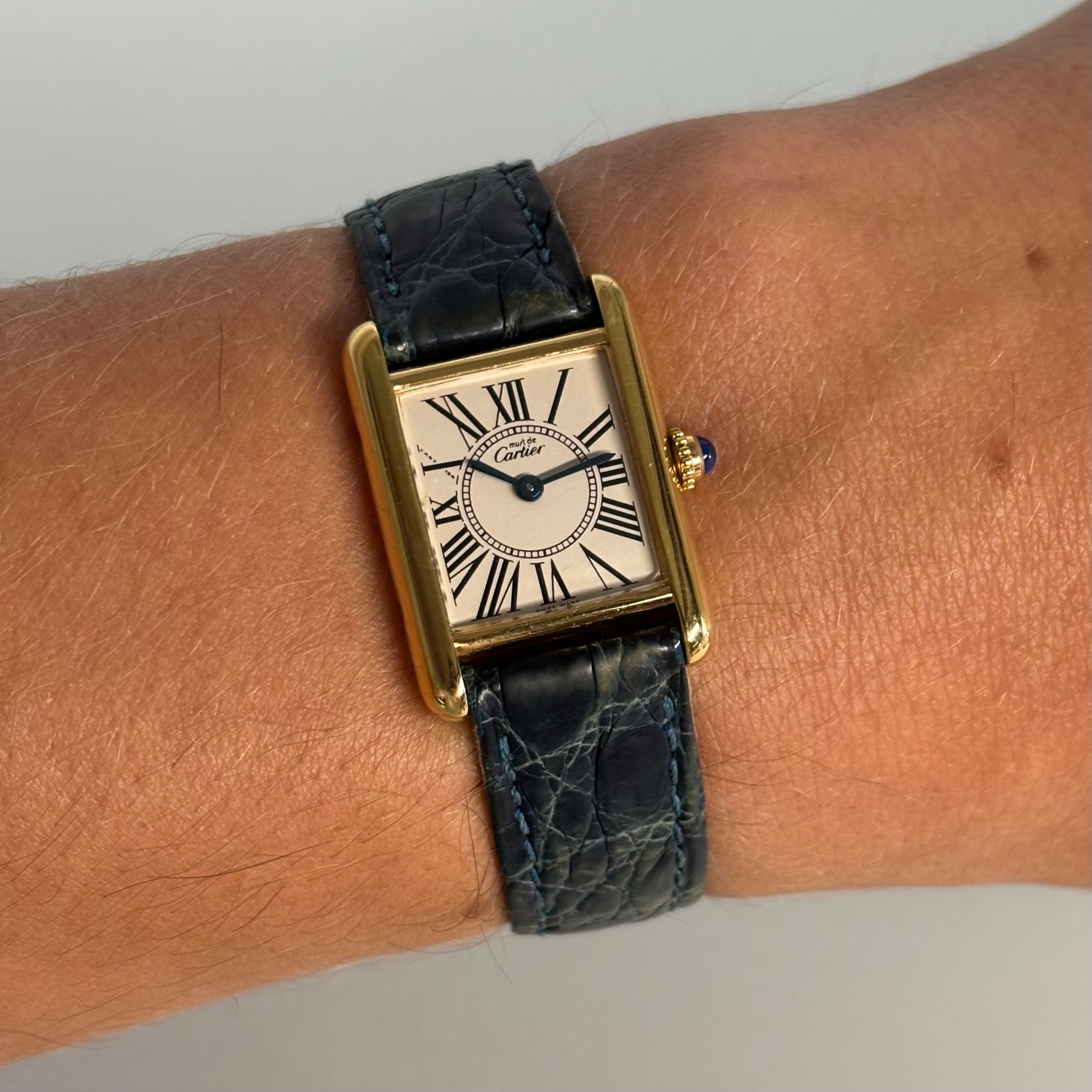 Cartier Tank PM Opaline