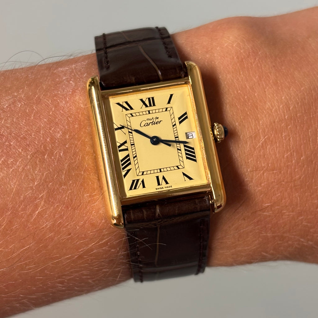 Cartier Tank XL 2413 with original clasp