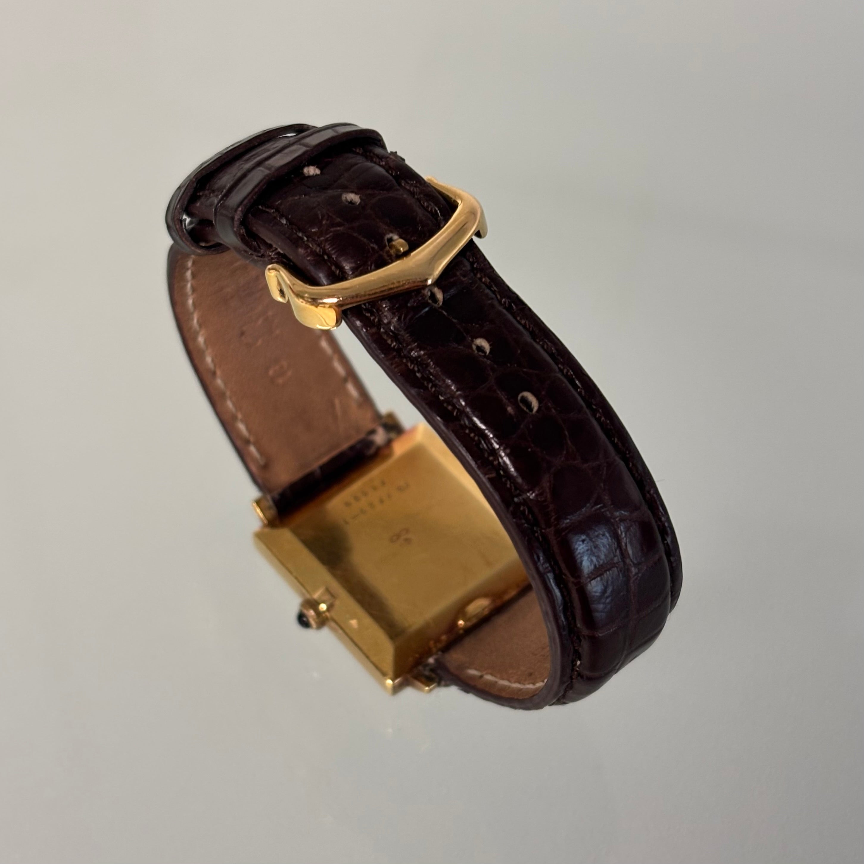 Cartier Bueche Girod 18k Square Tank