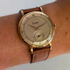 Cartier EWC Wristwatch – 18K Yellow Gold, 1940s Vintage
