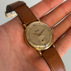 Cartier EWC Wristwatch – 18K Yellow Gold, 1940s Vintage