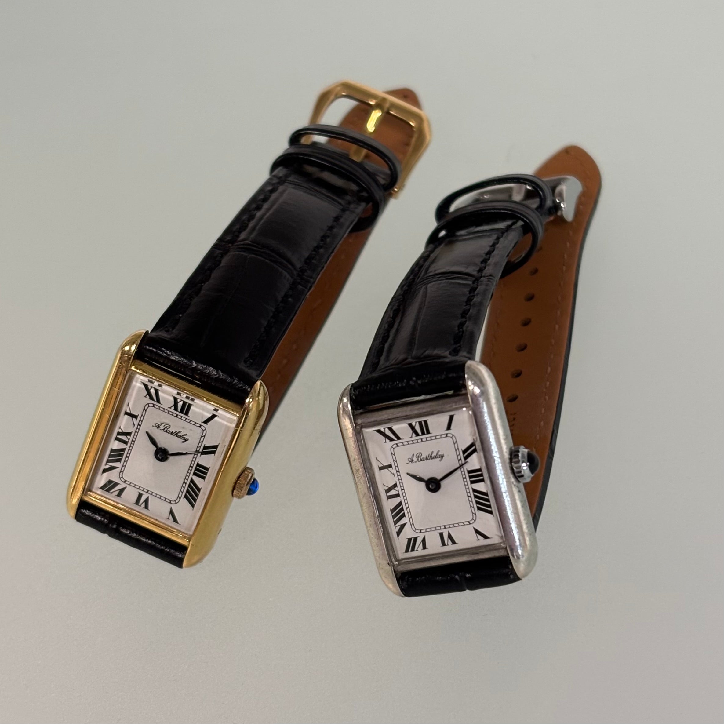 Barthelay solid Silver tank