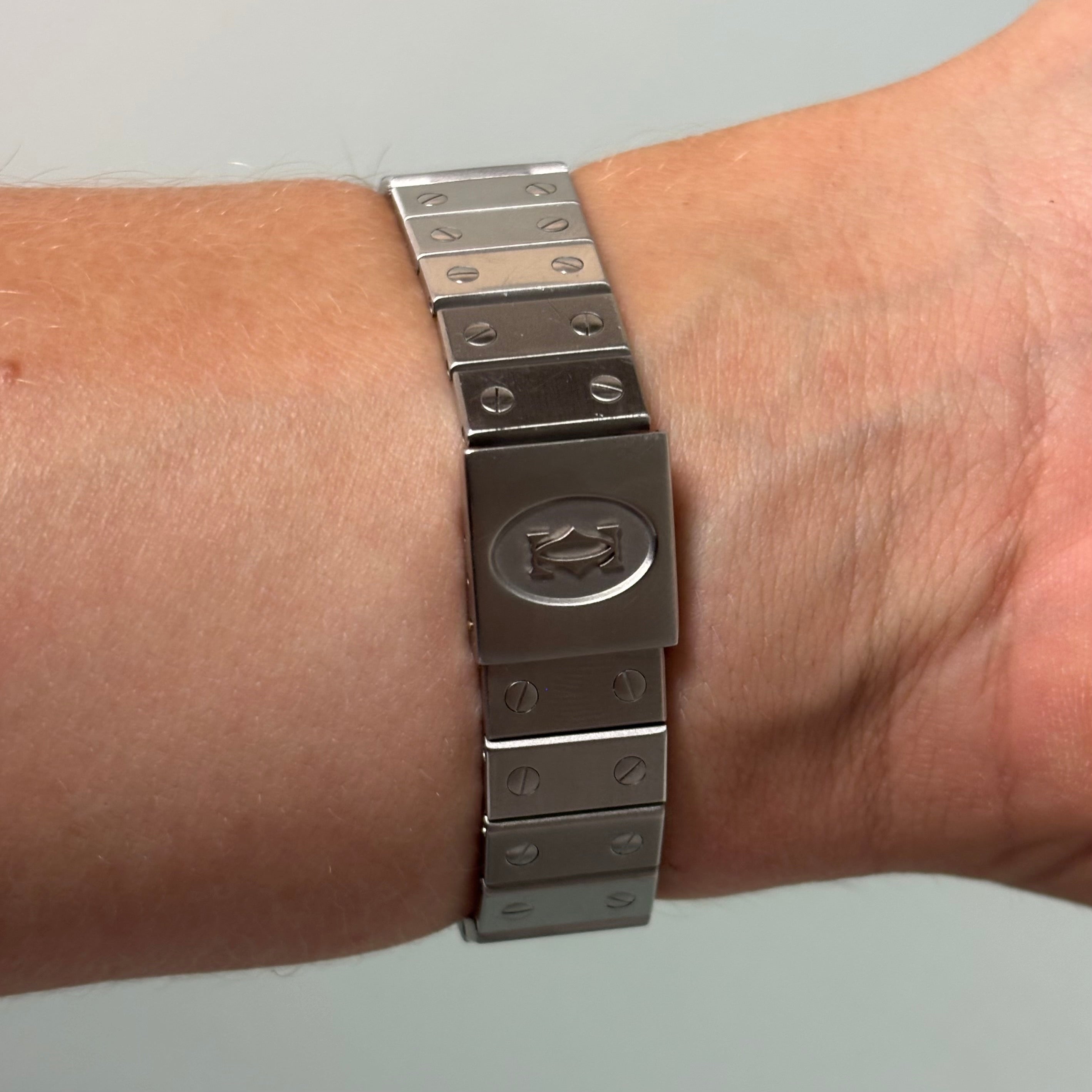 Cartier Santos Octagon Automatic GM Steel