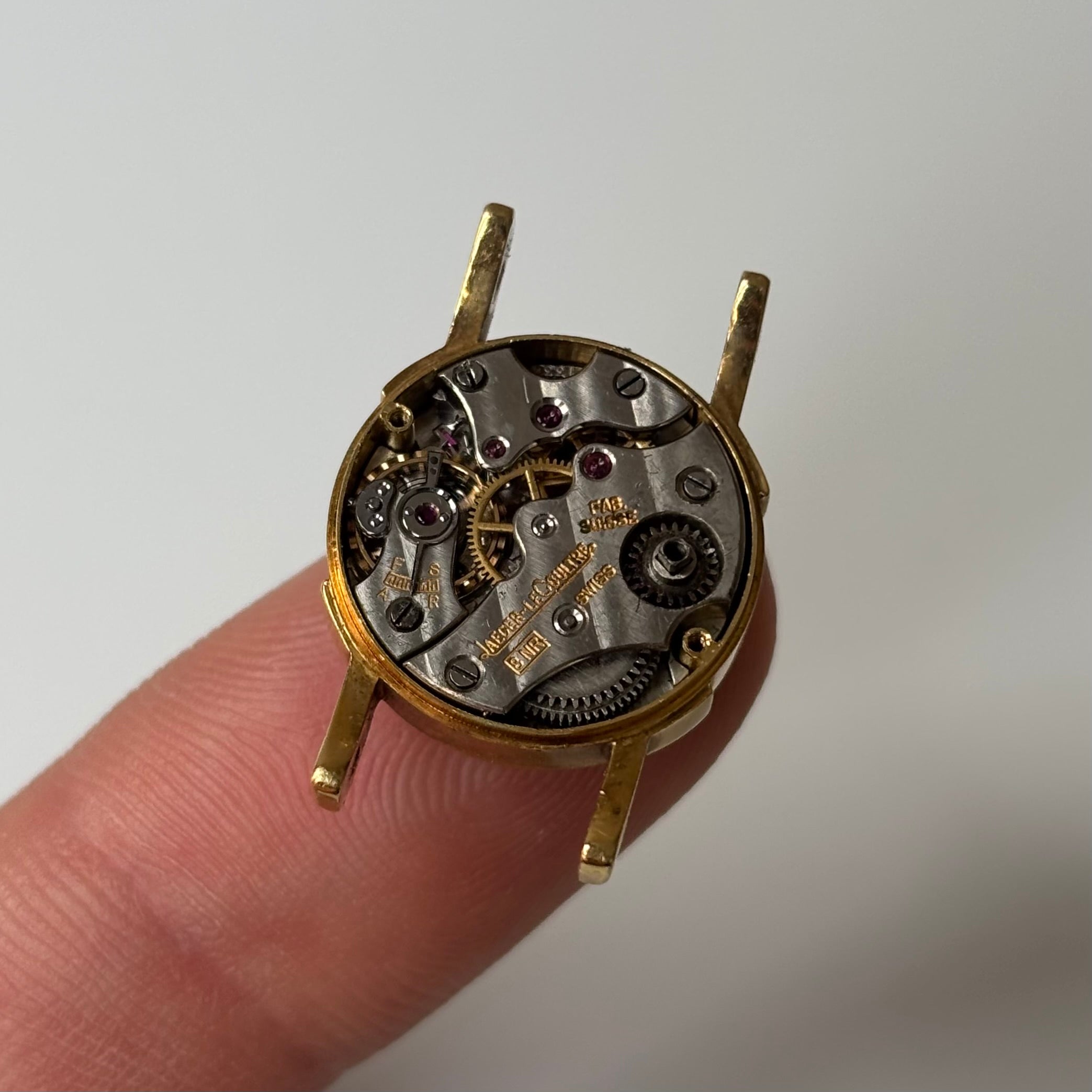 Cartier Jaeger LeCoultre Duoplan 18k