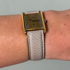Cartier Tank GM Trinity with buckle